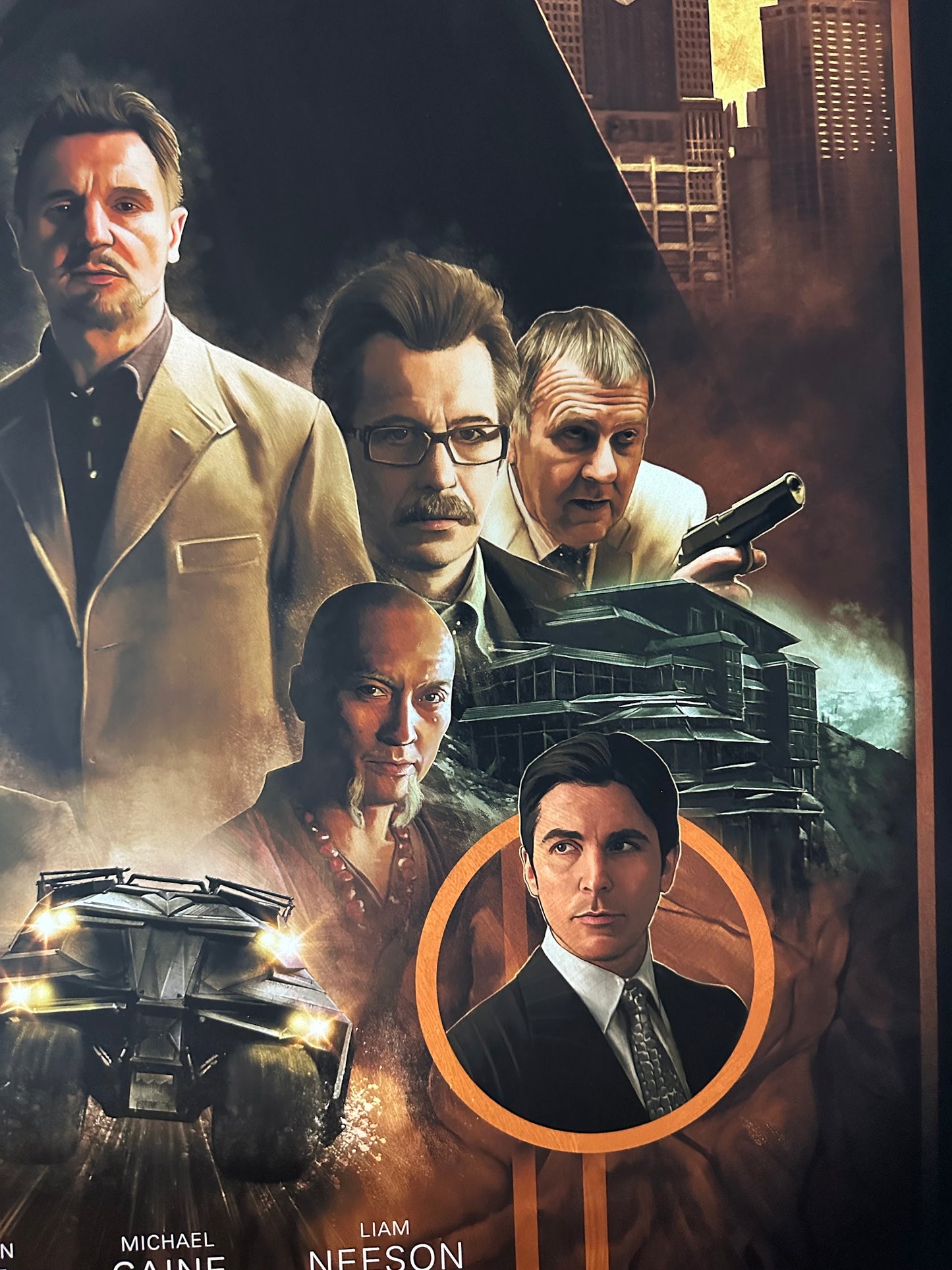 Rich Davies - Batman Begins 24x36 movie poster - detail image 4