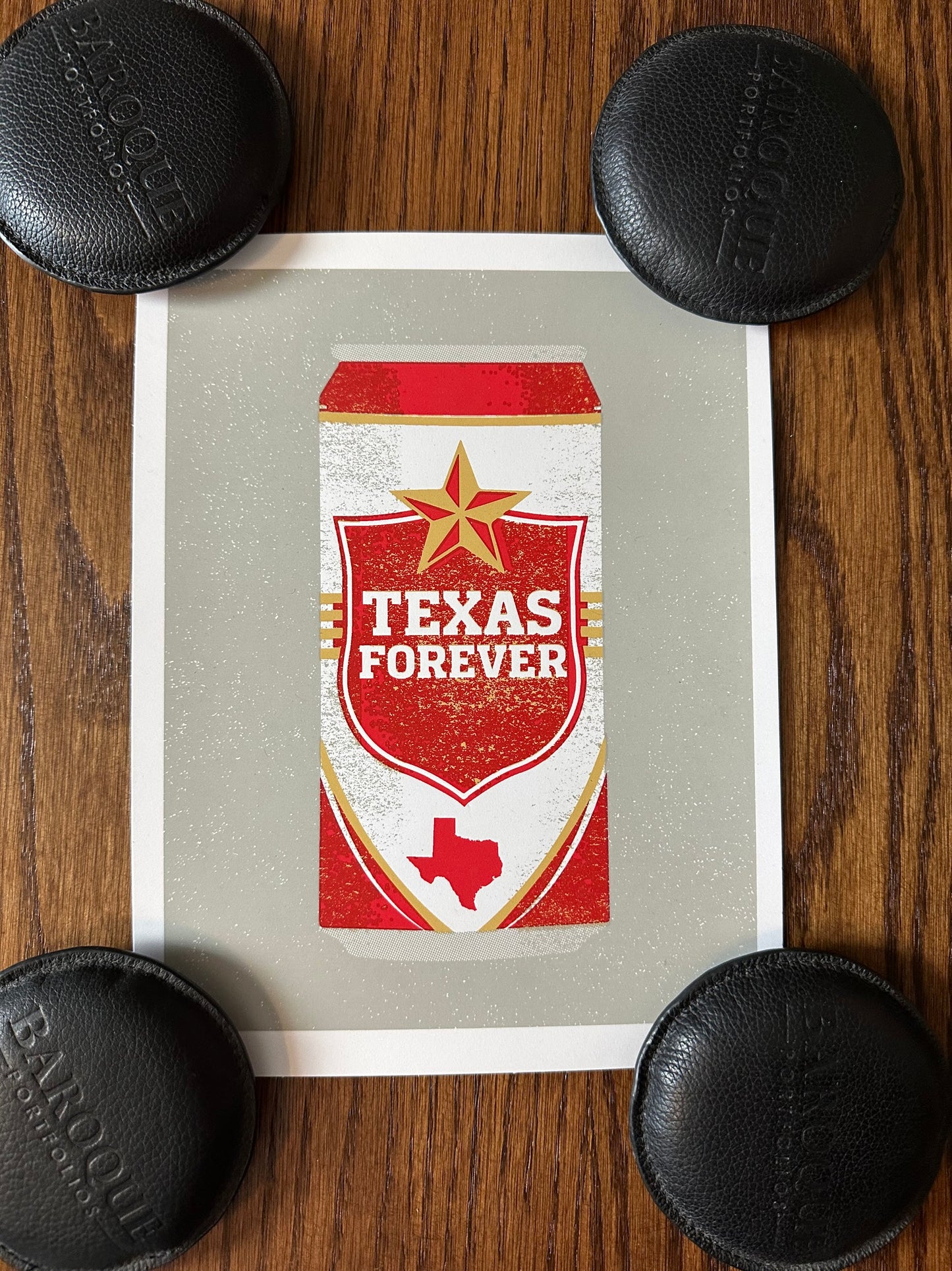 Nate Duval - Lonestar Beer Texas Forever 8x10 art print