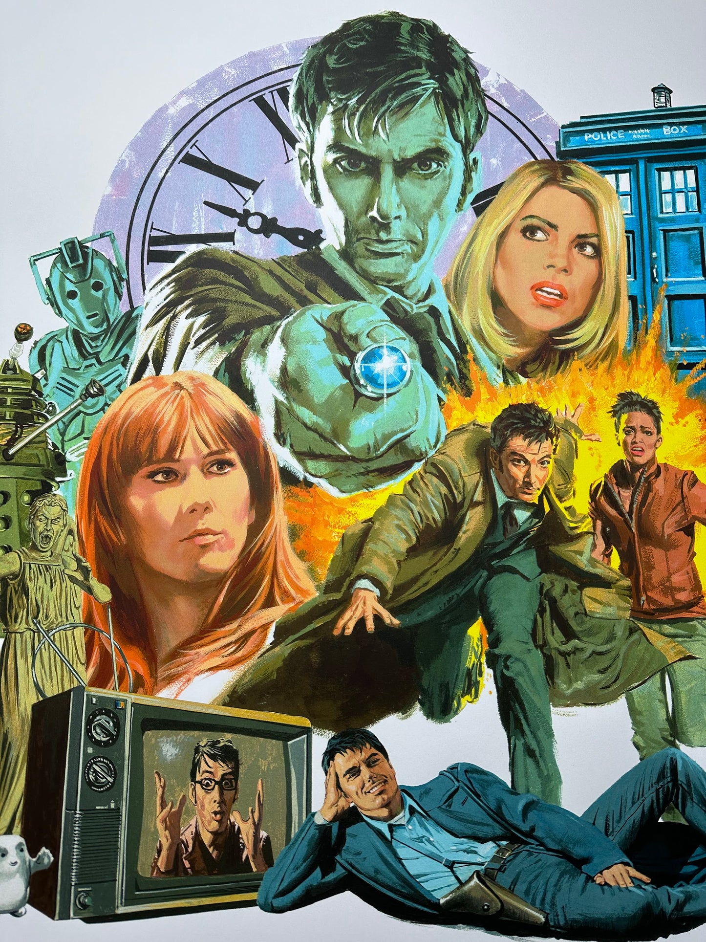 Paul Mann - Doctor Who 24x36 movie poster - detail image 2