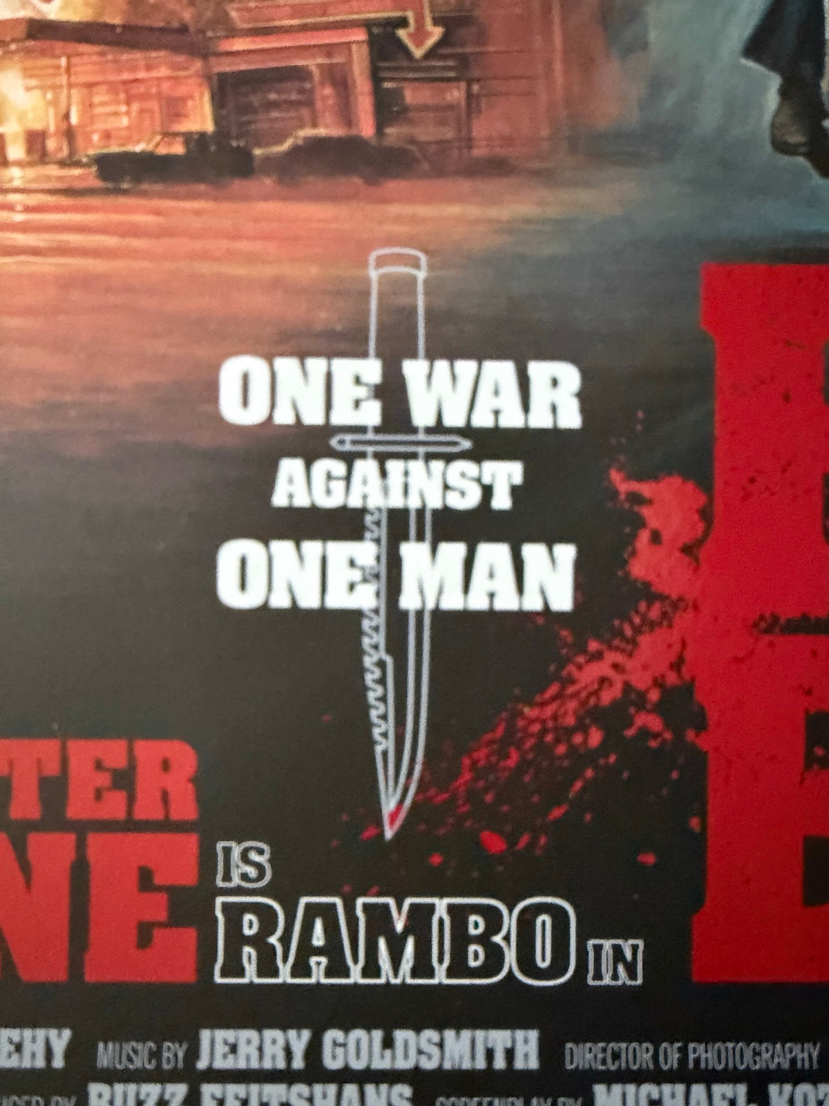 WiWat - Rambo First Blood - 24x36 - Limited Edition Poster