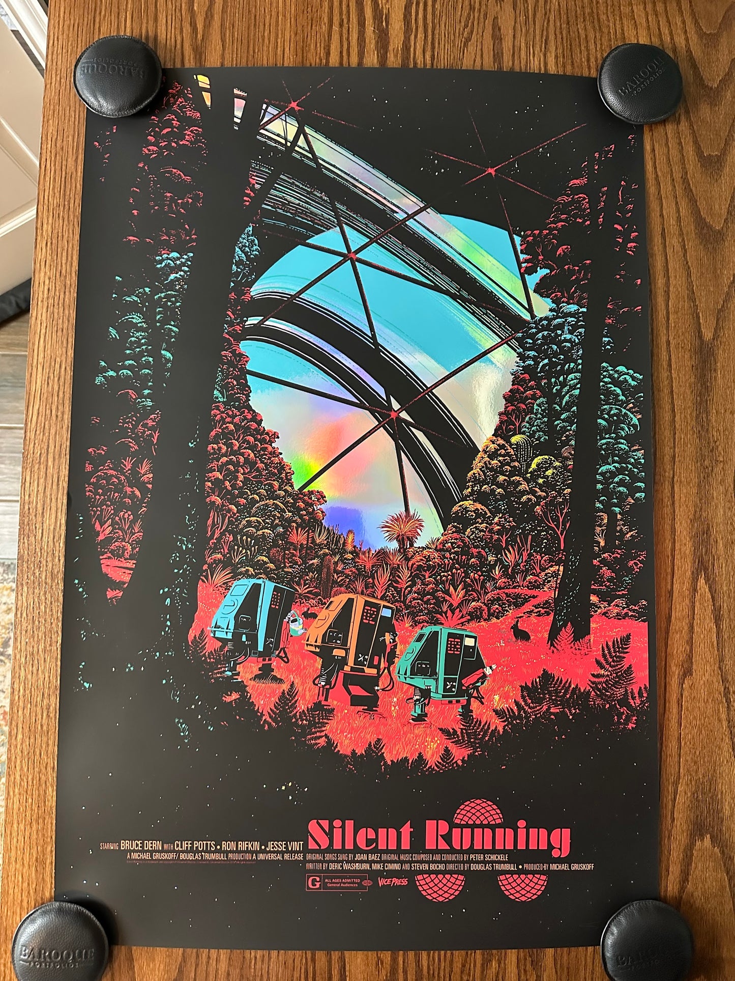 Raid71 - Silent Running Foil Variant 24x36 movie poster