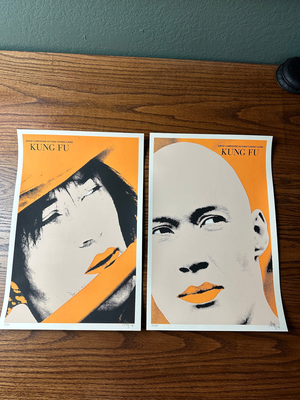 Tim Jordan - Kung Fu Caine Set - 12x18 - Limited Edition Print