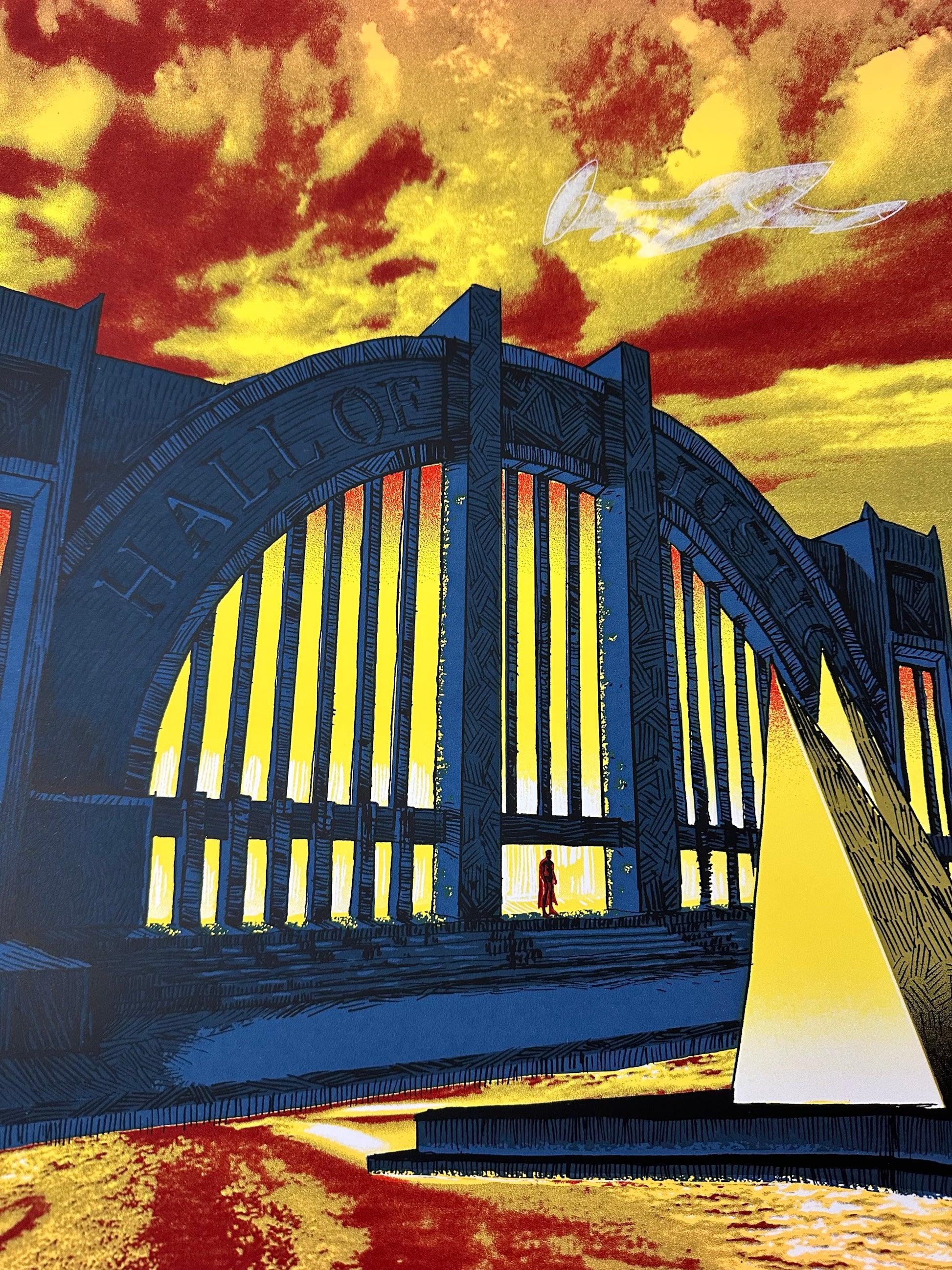 Tim Doyle - Superman "Justice" 18x24 movie poster - detail image 2