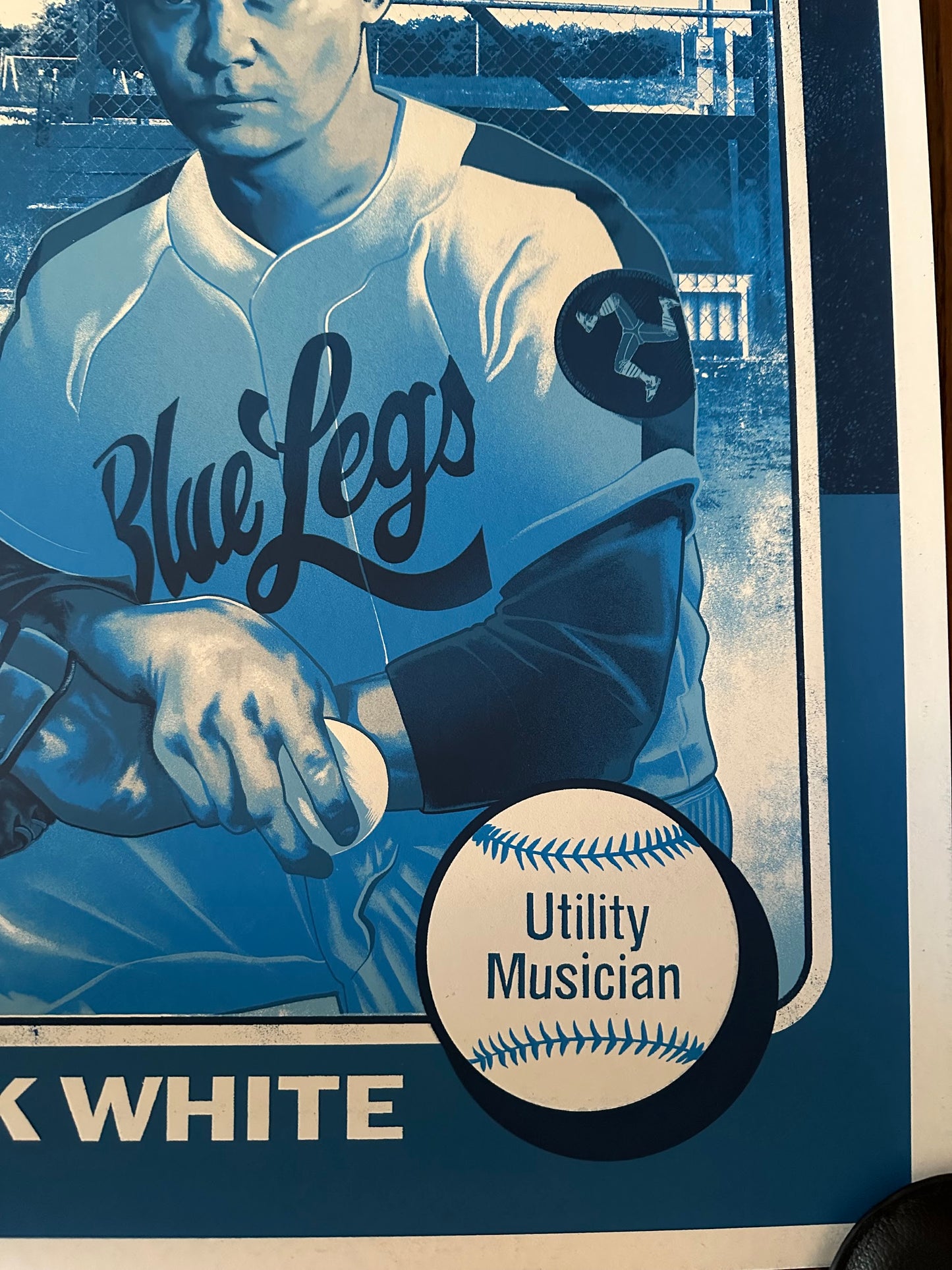 Matt Taylor - Jack White Washington DC 22 Topps Gig 18x24 movie poster - detail image 3