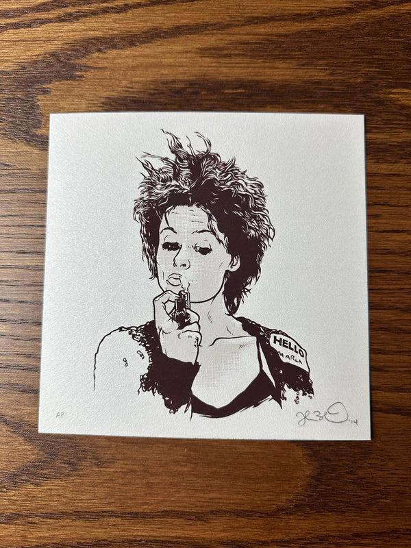 Joshua Budich - Fight Club Marla - 6x6 - Limited Edition Print