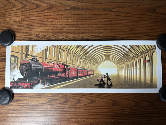 Mark Englert - Harry Potter Platform 9 3/4 GID 36x12 movie poster