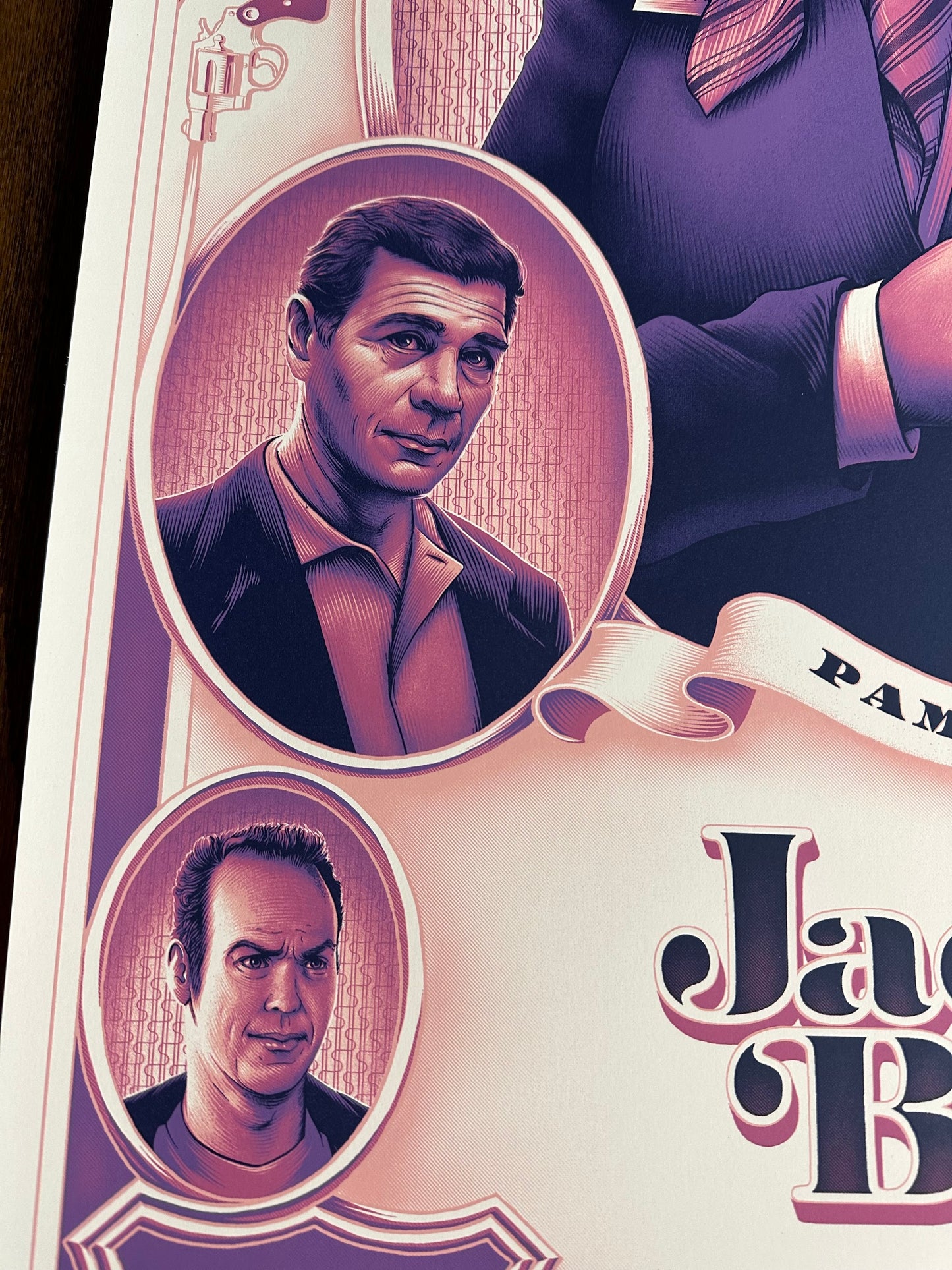 Daniel Castro Maia - Jackie Brown 24x36 movie poster - detail image 4