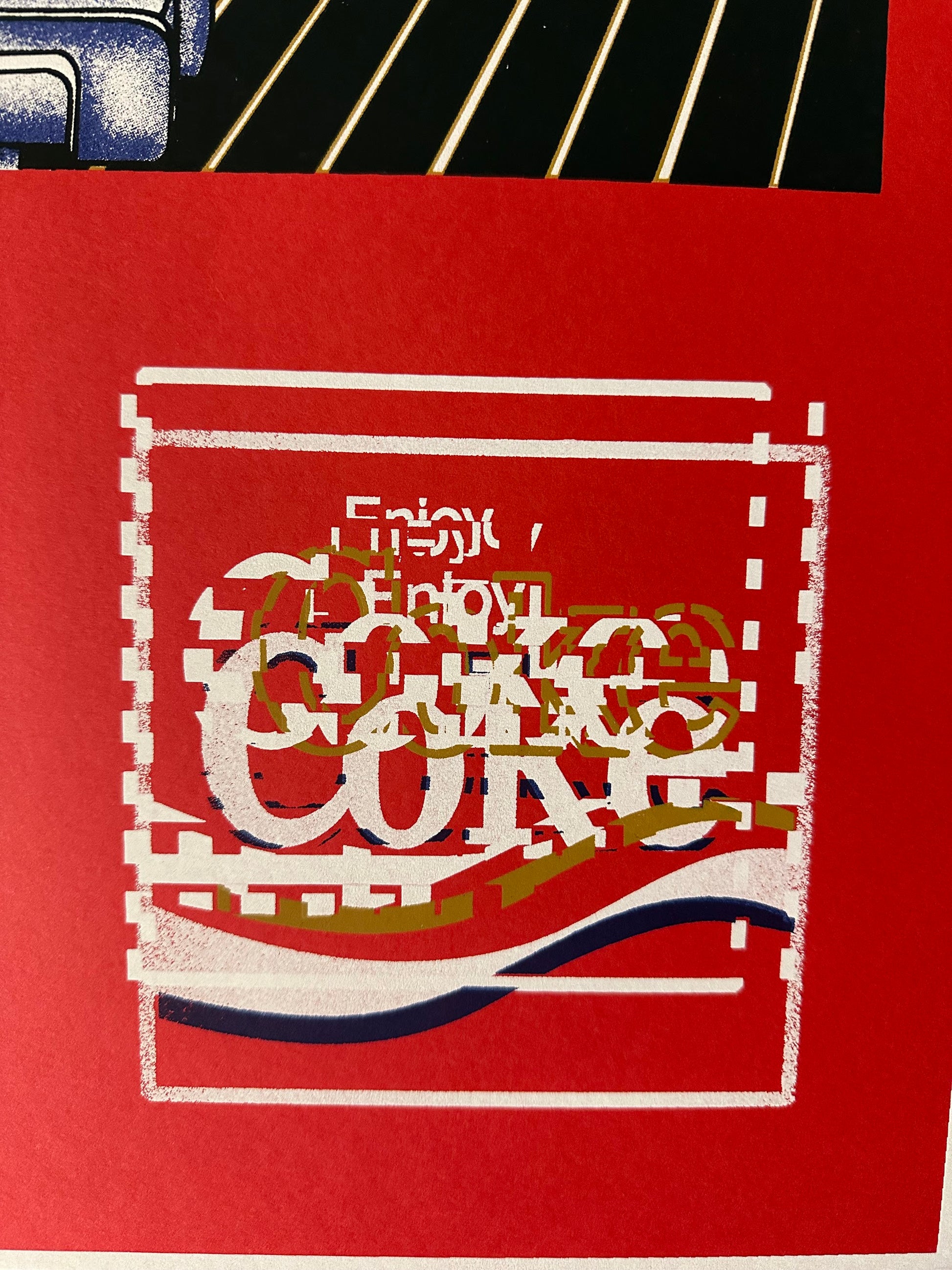 T-Bone & Ajax - Short Circuit Johnny 5 Coca Cola Ad 19x25 movie poster - detail image 3