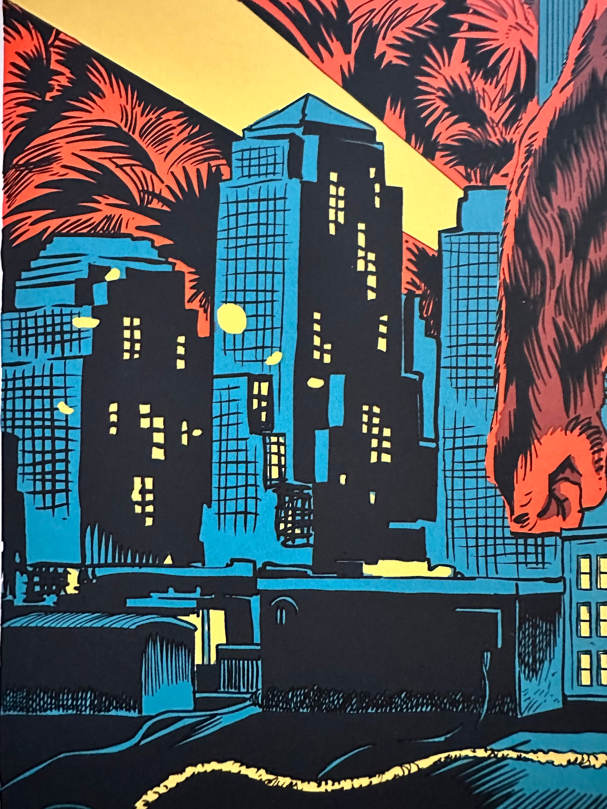 Francesco Francavilla - King Kong 24x36 movie poster - detail image 2