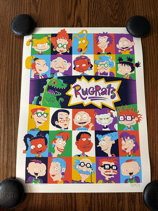 Dave Perillo - Rugrats 18x24 movie poster