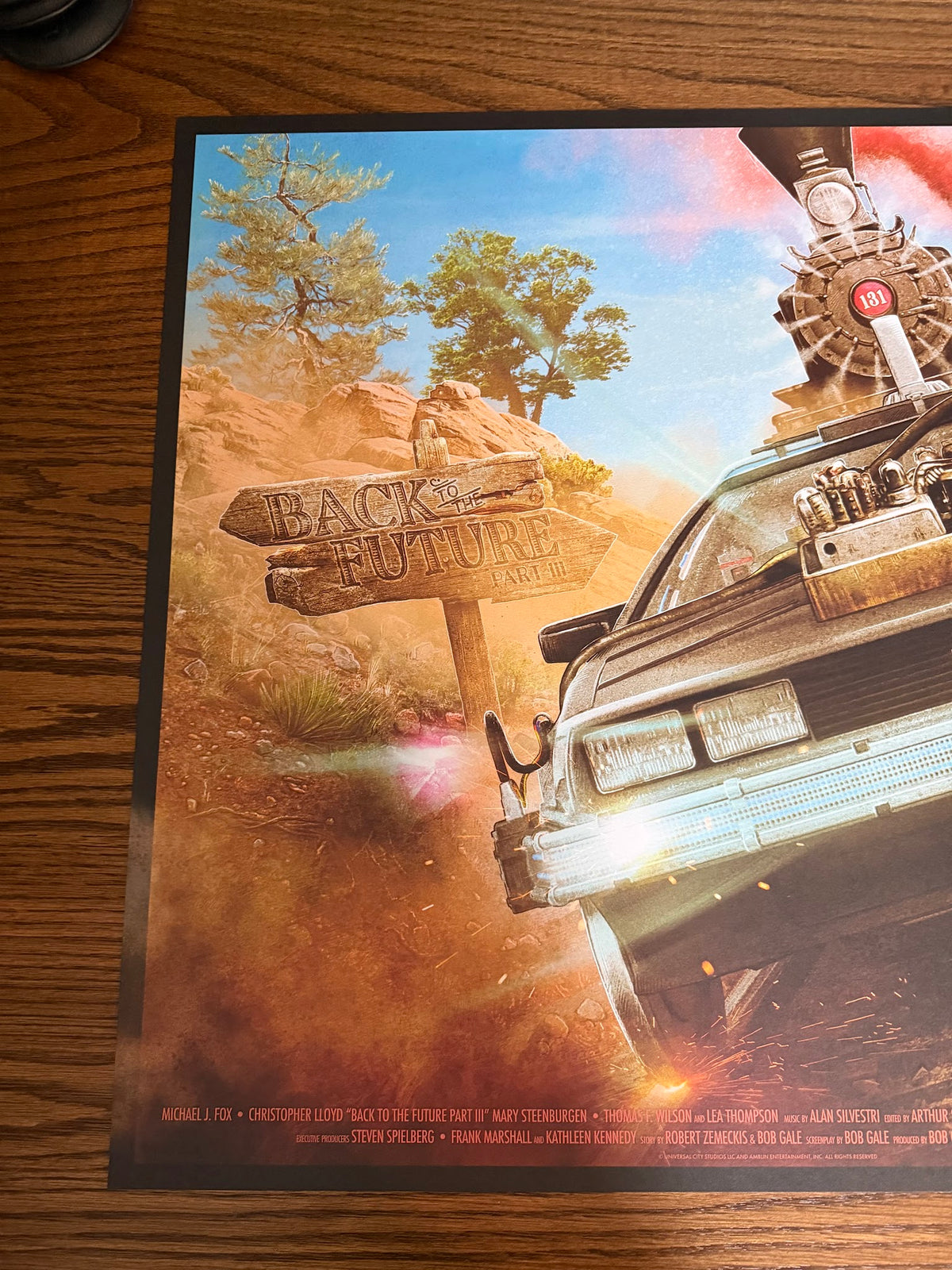 Kevin Wilson - Back to the Future III - 24x36 - Limited Edition Poster