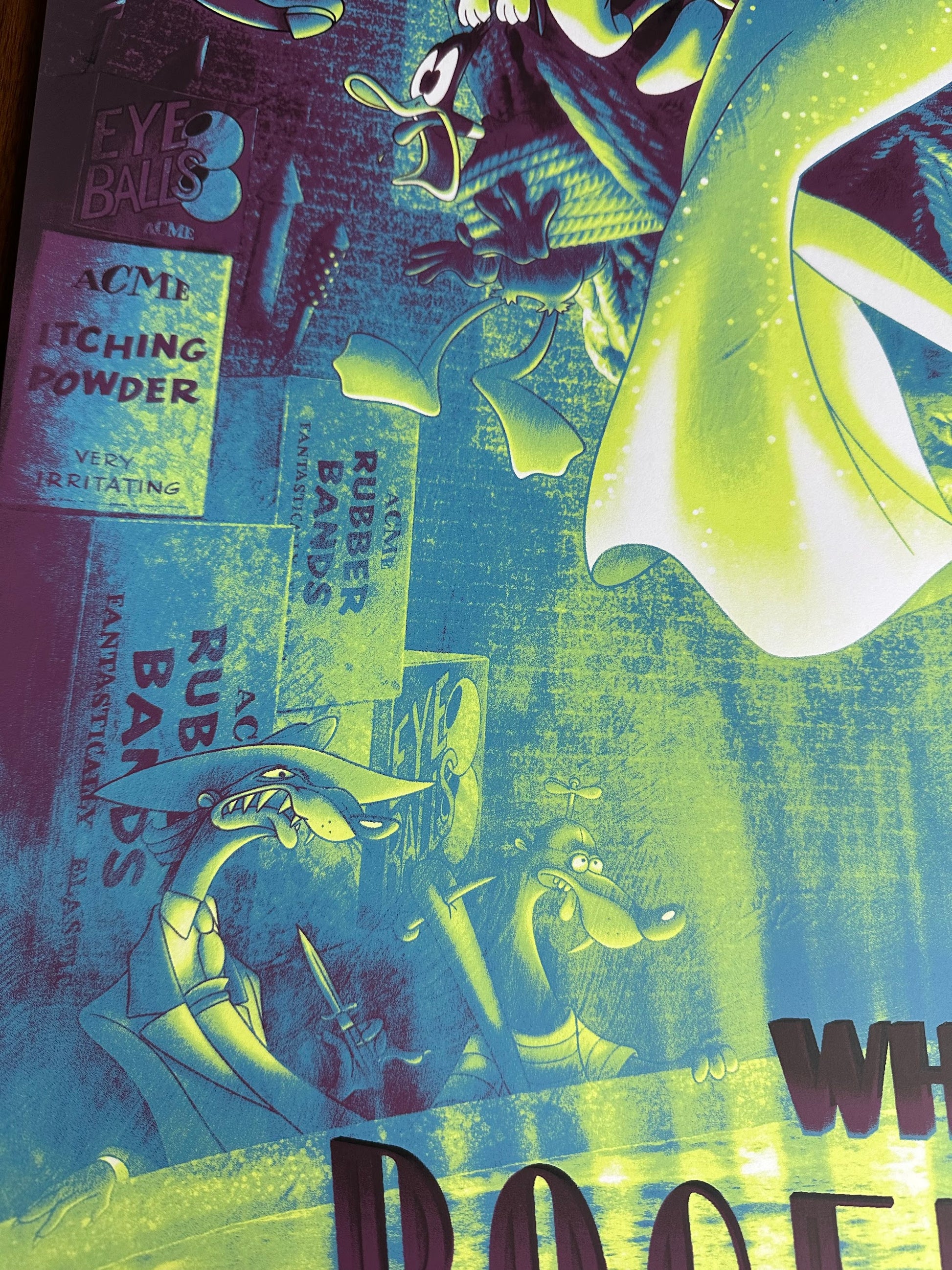 Kevin Wilson - Who Framed Roger Rabbit 24x36 movie poster - detail image 5
