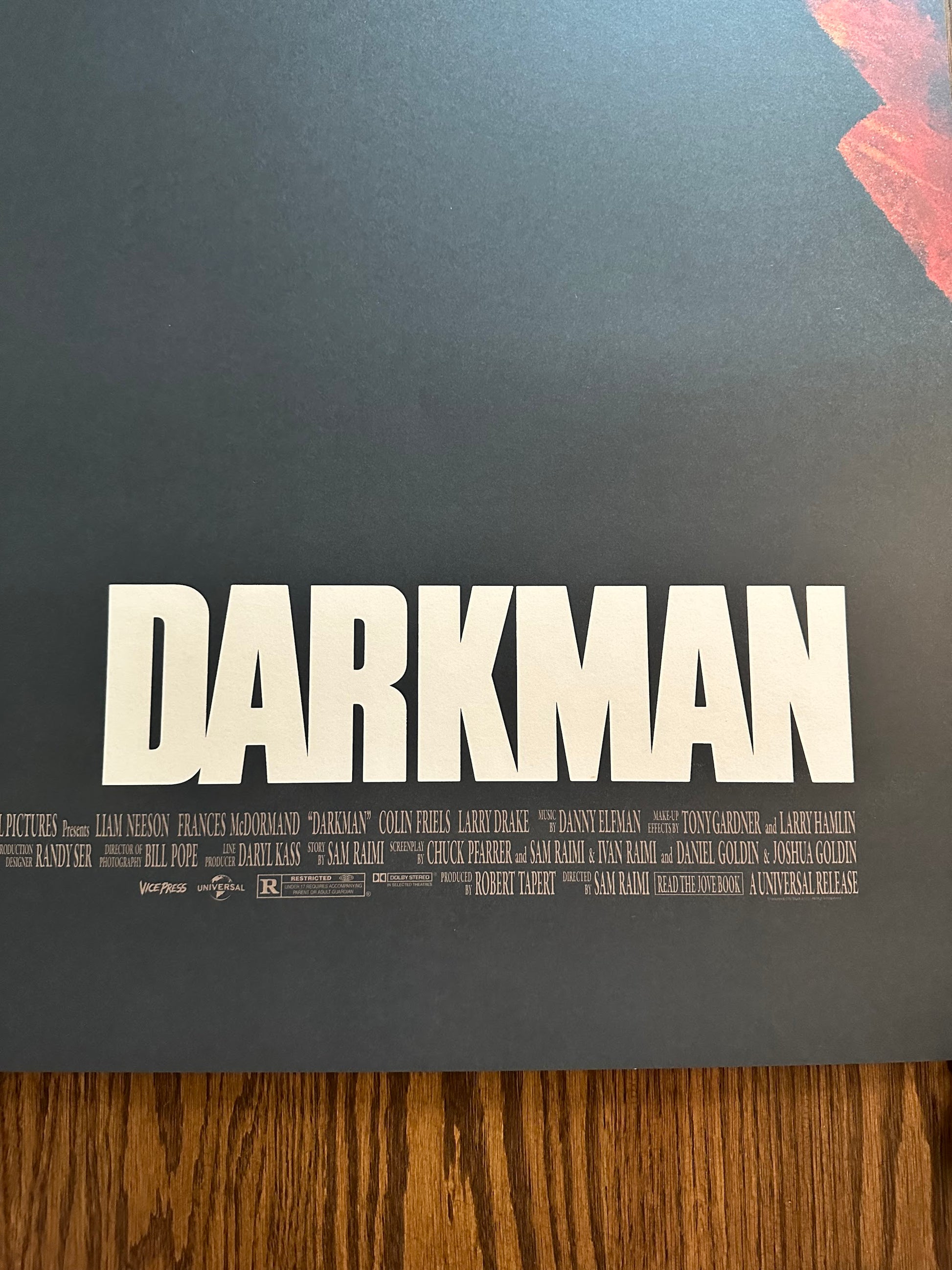 James Bousema - Darkman 24x36 movie poster - detail image 4