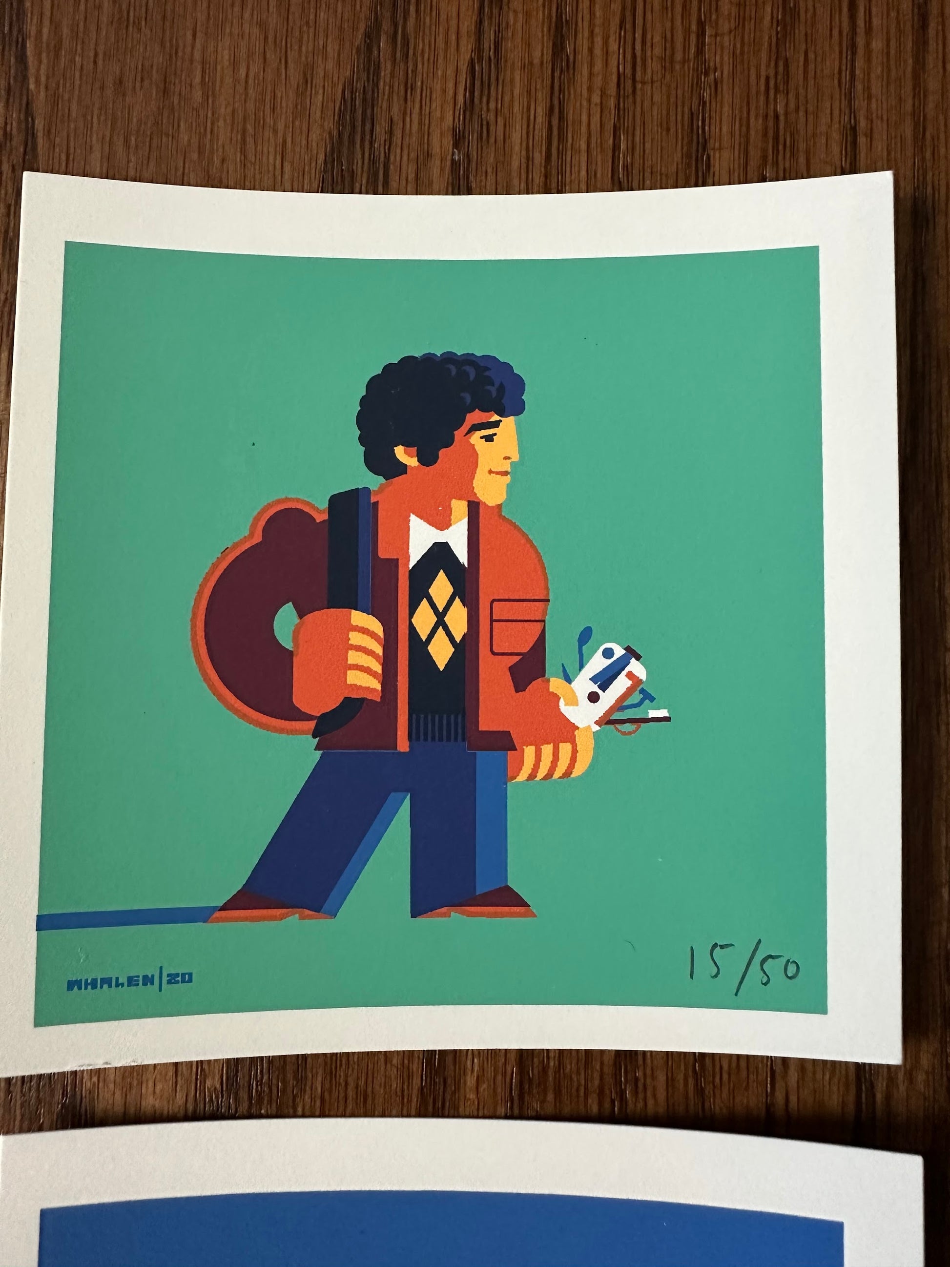 Tom Whalen - Gremlins Set 4x4 art print - detail image 2