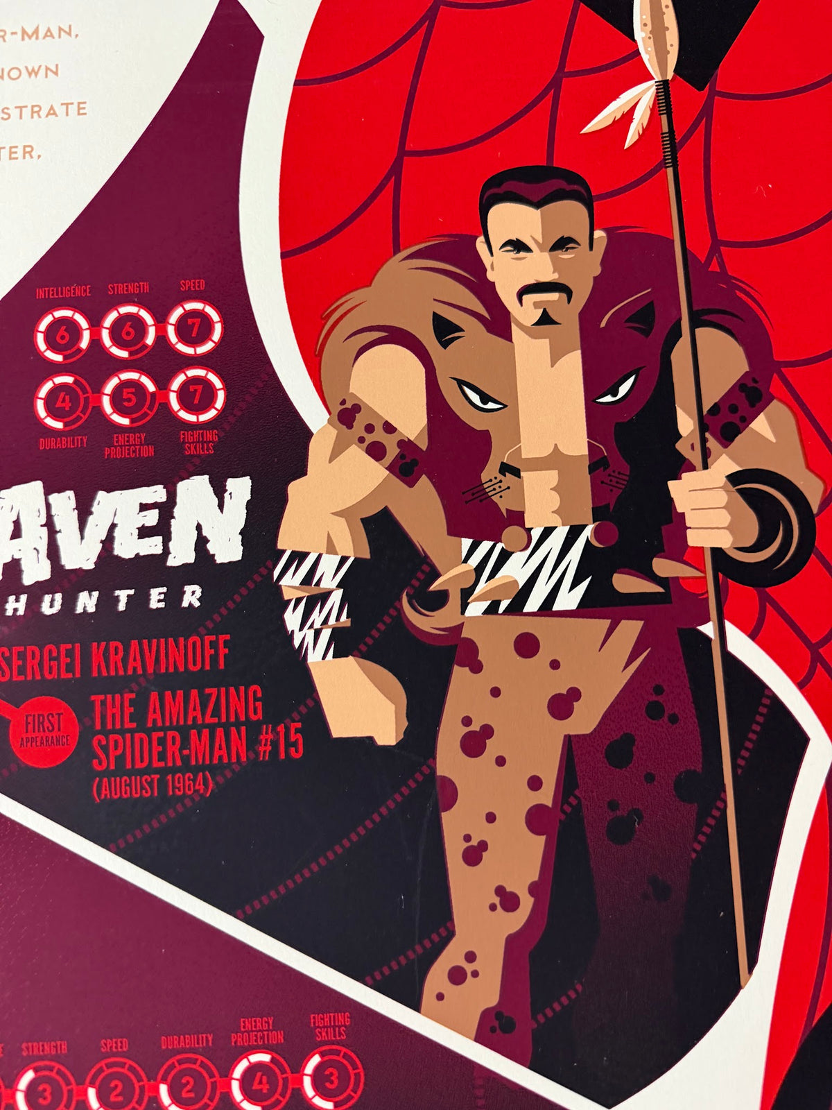 Tom Whalen - Marvel Spider-Man Sinister Six - 24x36 - Limited Edition Poster