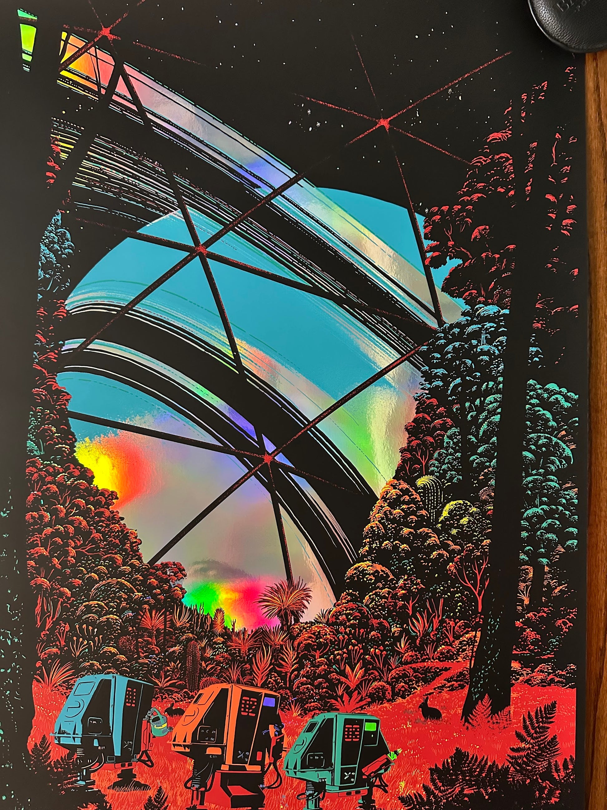 Raid71 - Silent Running Foil Variant 24x36 movie poster - detail image 2