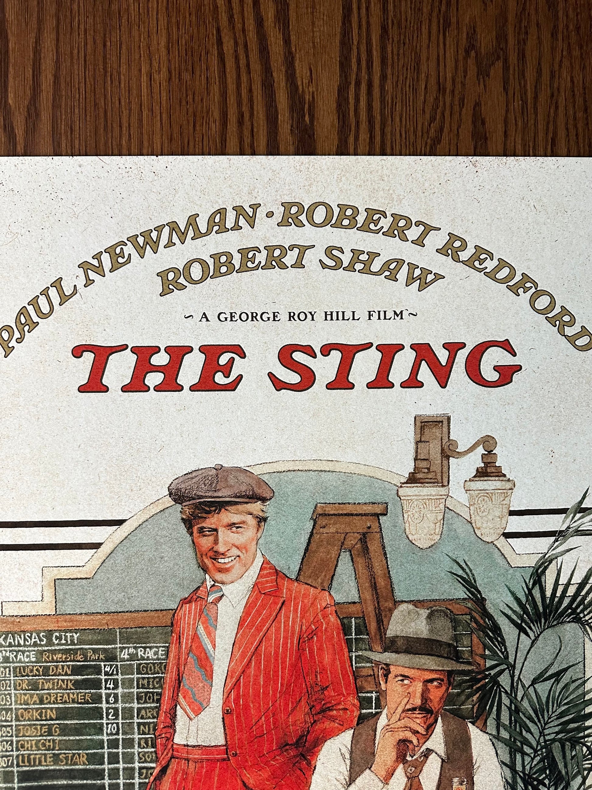 Hans Woody - The Sting Variant 24x36 movie poster - detail image 2