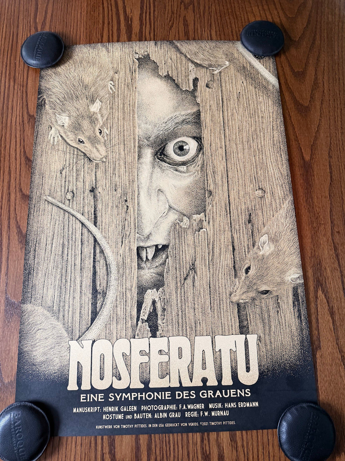 Timothy Pittides - Nosferatu Variant - 20x30 - Limited Edition Poster