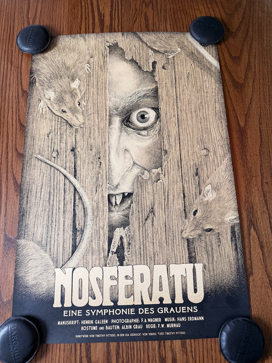 Timothy Pittides - Nosferatu Variant - 20x30 - Limited Edition Poster