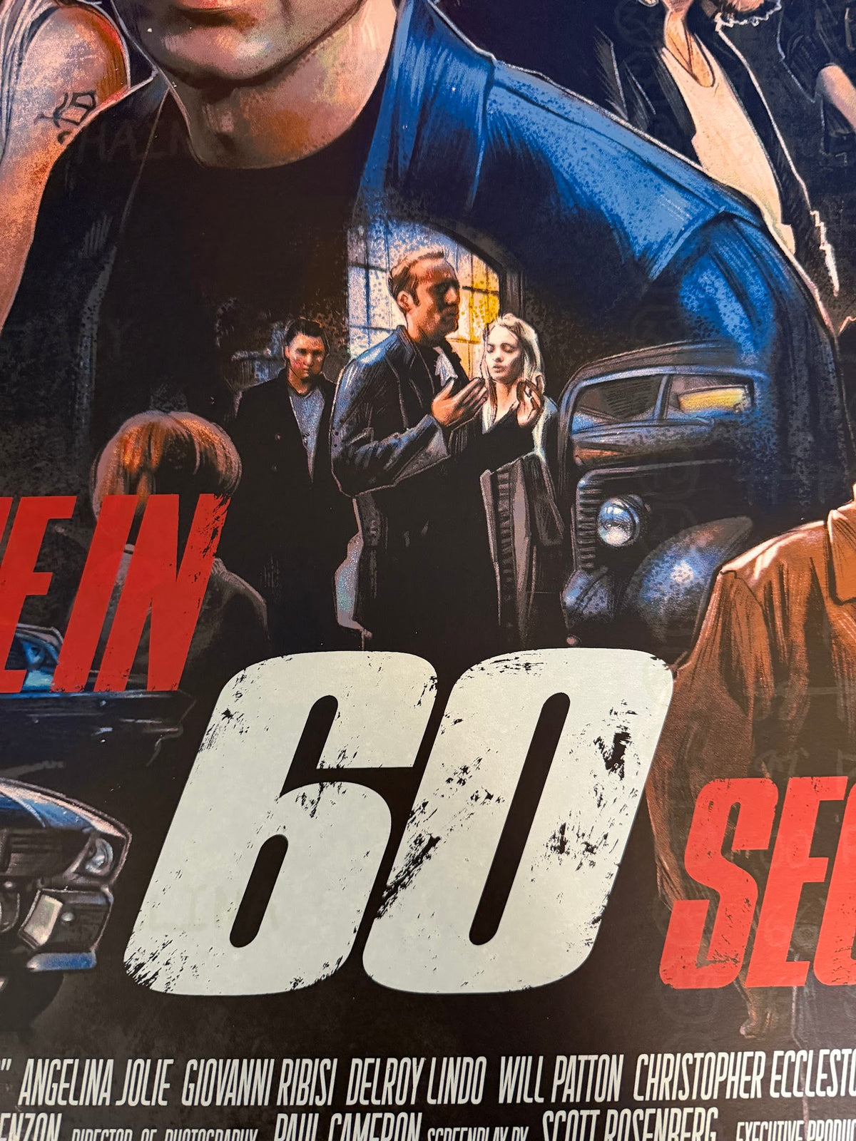 Vlad Rodriguez - Gone in 60 Seconds - 36x24 - Limited Edition Poster