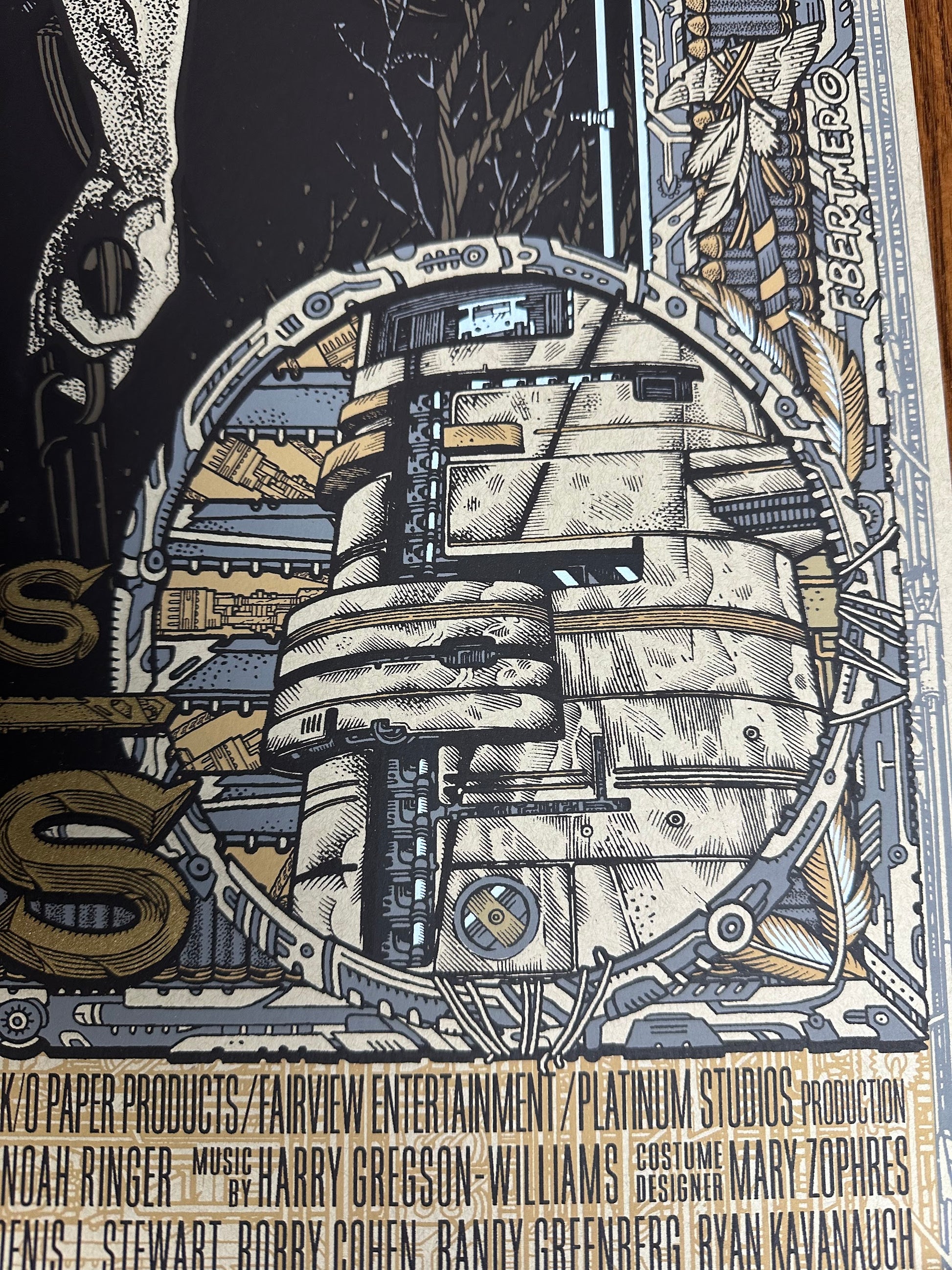 Florian Bertmer - Cowboys & Aliens 24x36 movie poster - detail image 5