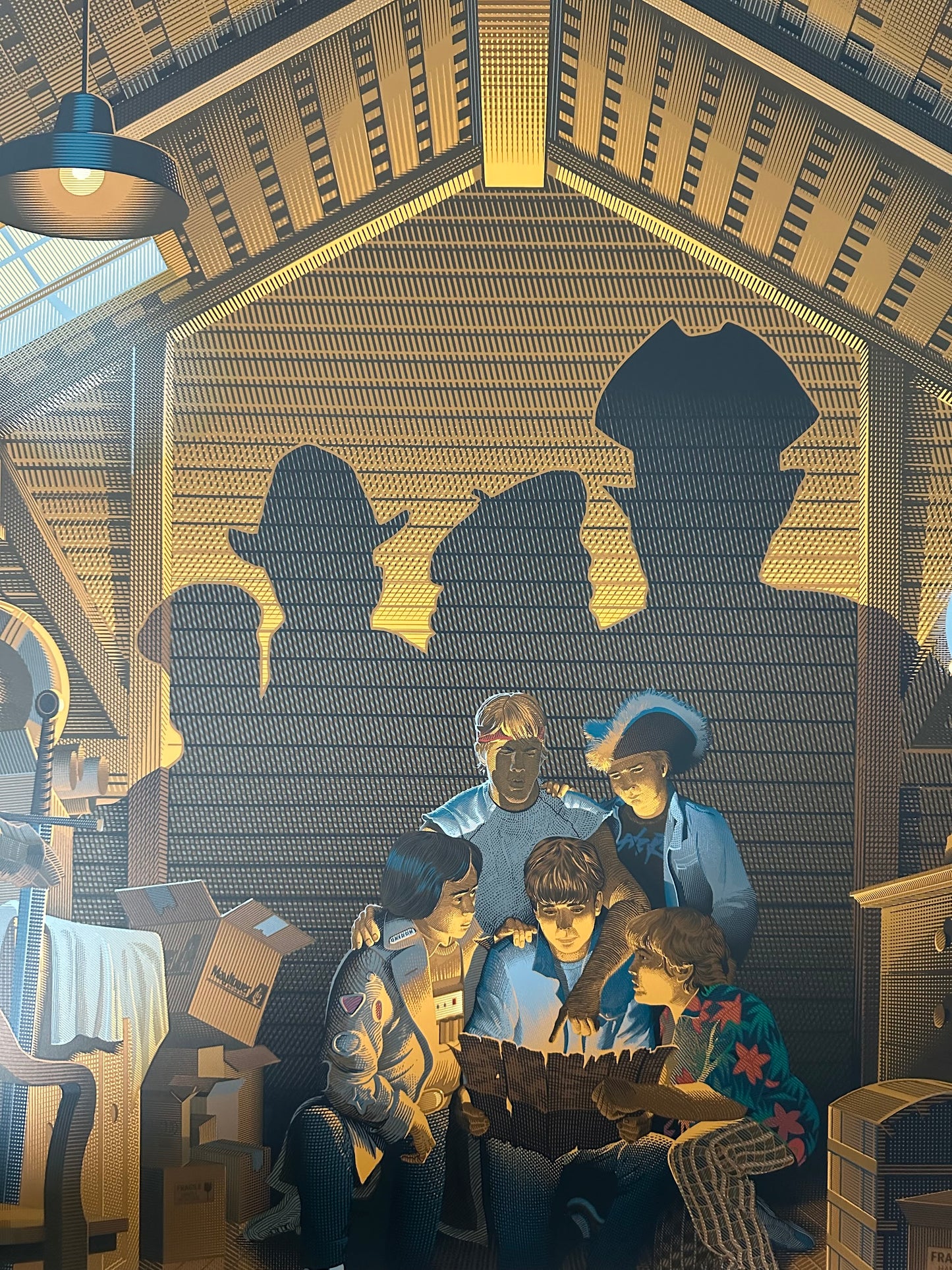 Laurent Durieux - The Goonies 24x36 movie poster - detail image 3