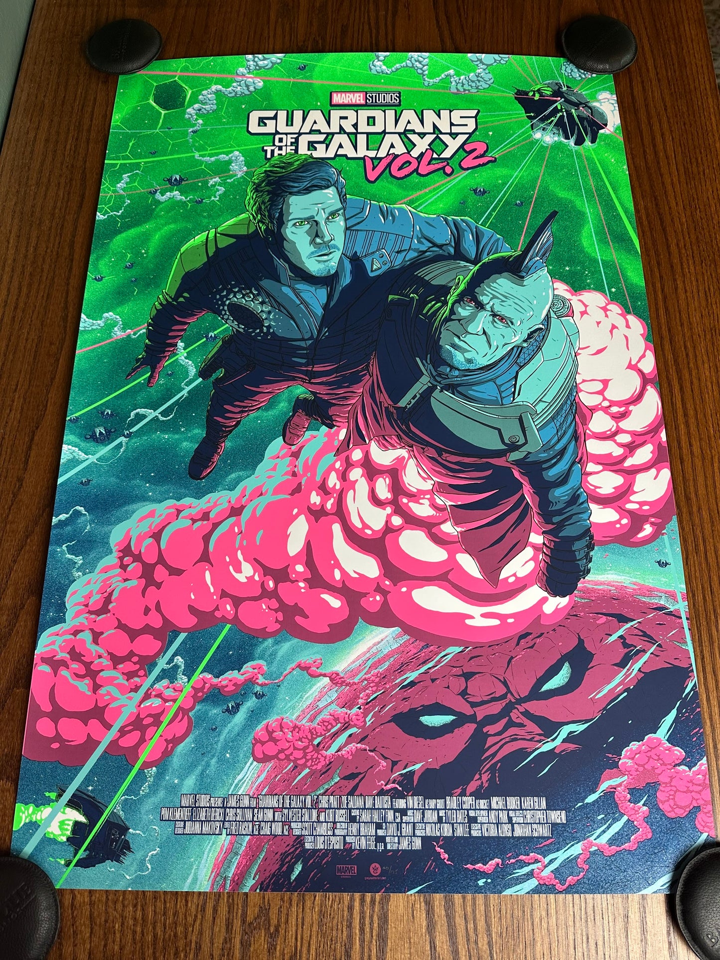 Florey - Guardians of the Galaxy Vol 2 24x36 movie poster