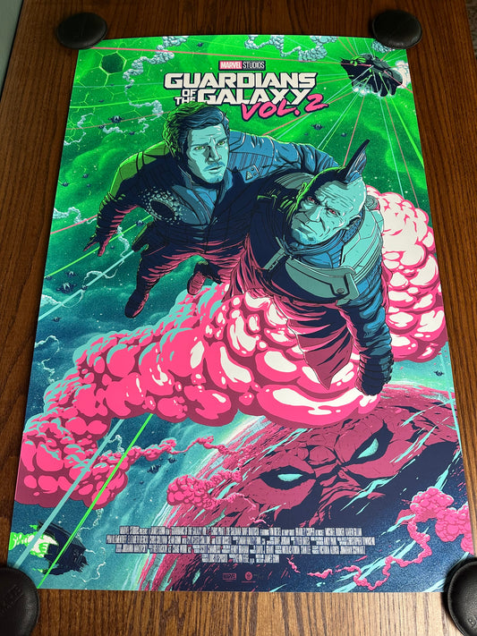 Florey - Guardians of the Galaxy Vol 2 24x36 movie poster
