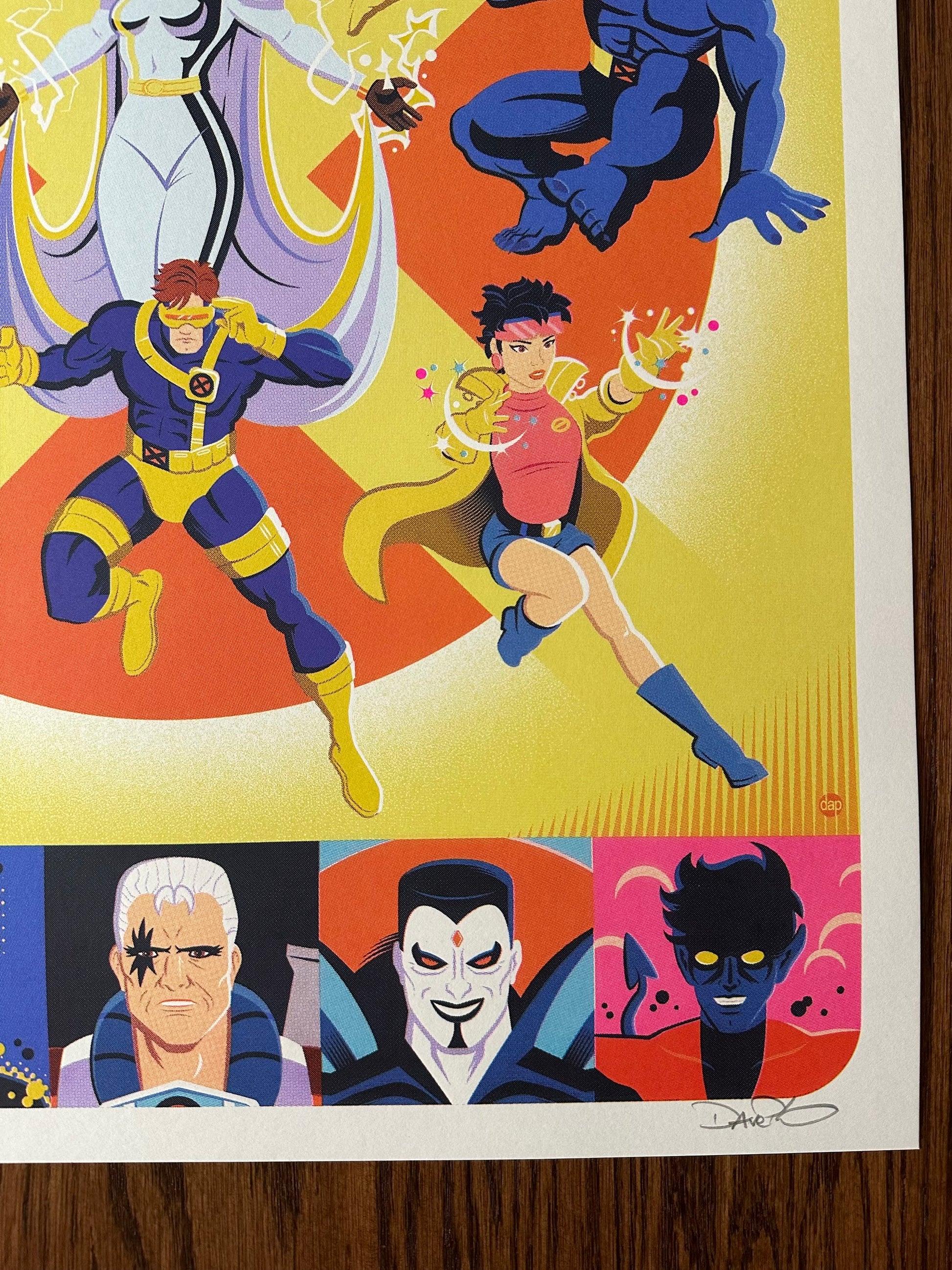 Dave Perillo - X-Men '97 18x24 art print - detail image 5