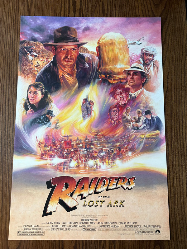 KWow - Indiana Jones Raiders of the Lost Ark - 24x36 - Limited Edition Poster