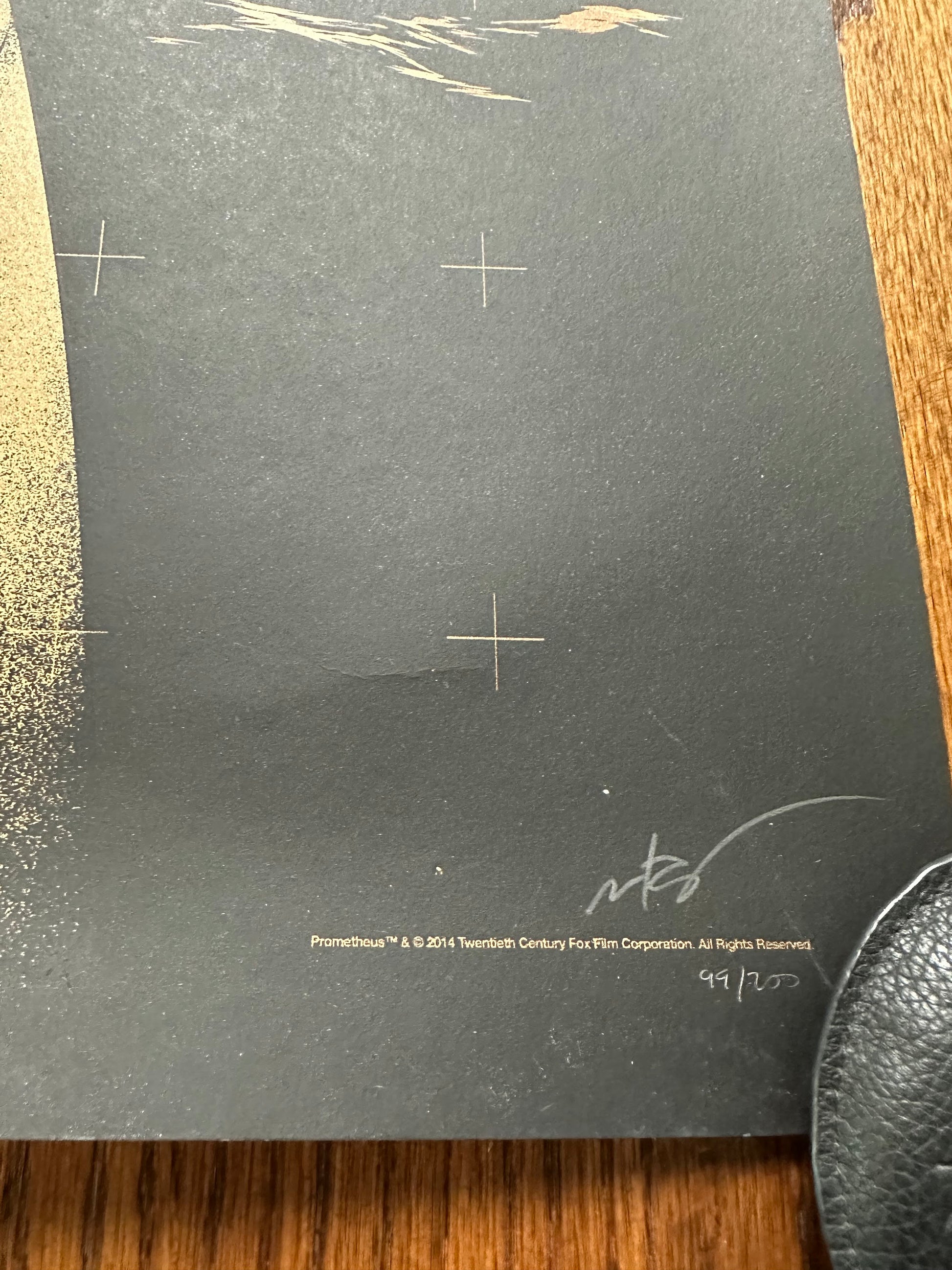 Martin Ansin - Prometheus 24x36 movie poster - detail image 7