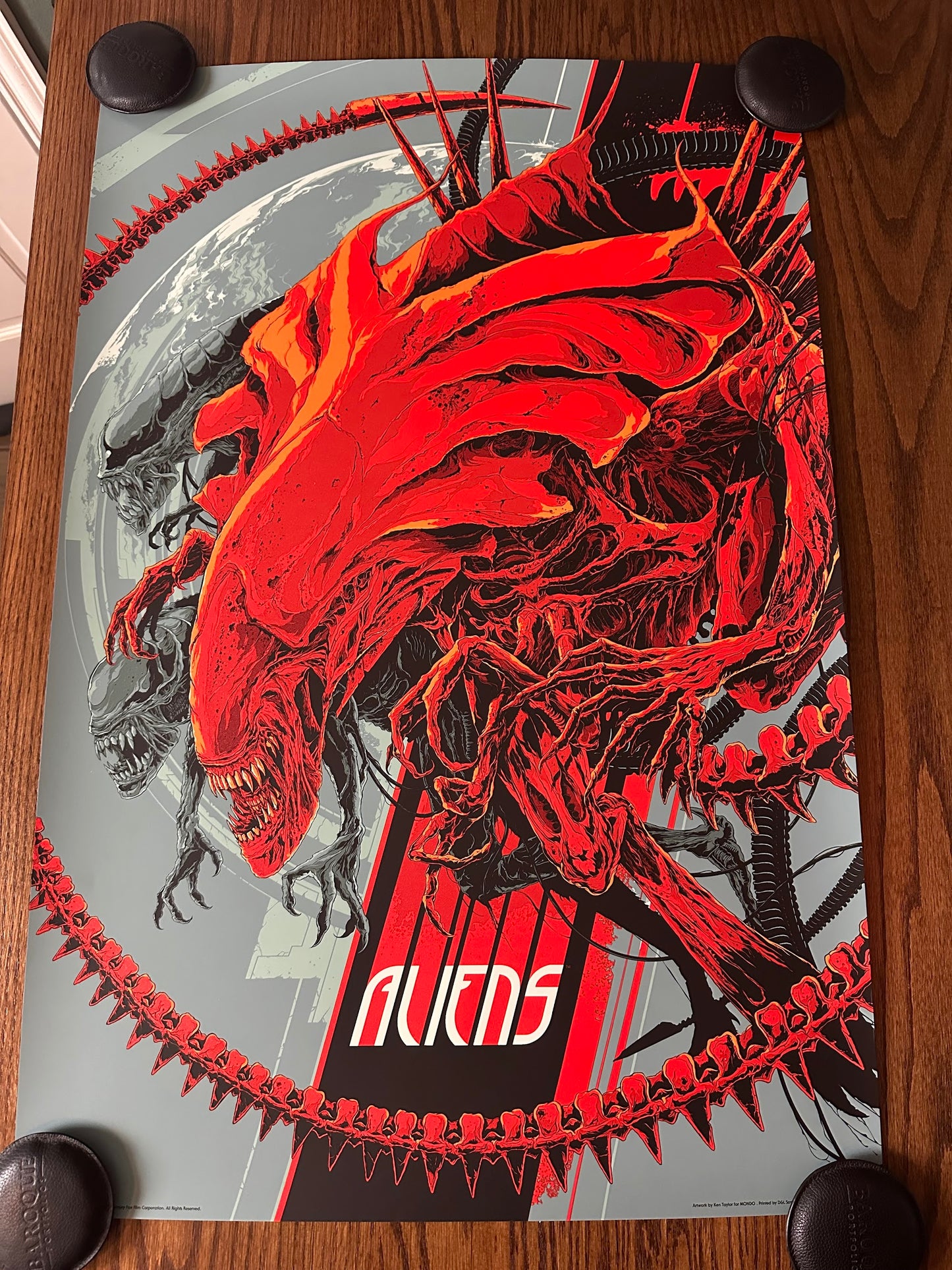 Ken Taylor - Aliens 24x36 movie poster
