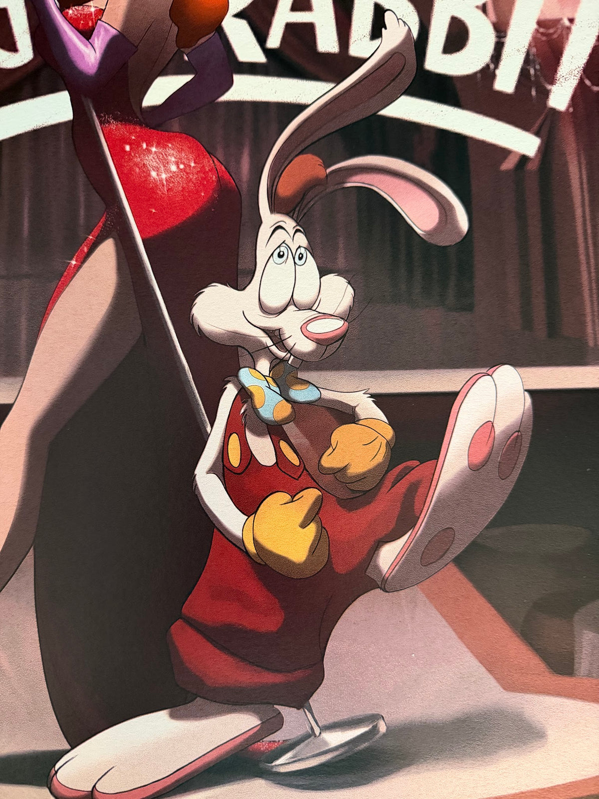 Ann Bembi - Who Framed Roger Rabbit - 36x24 - Limited Edition Poster