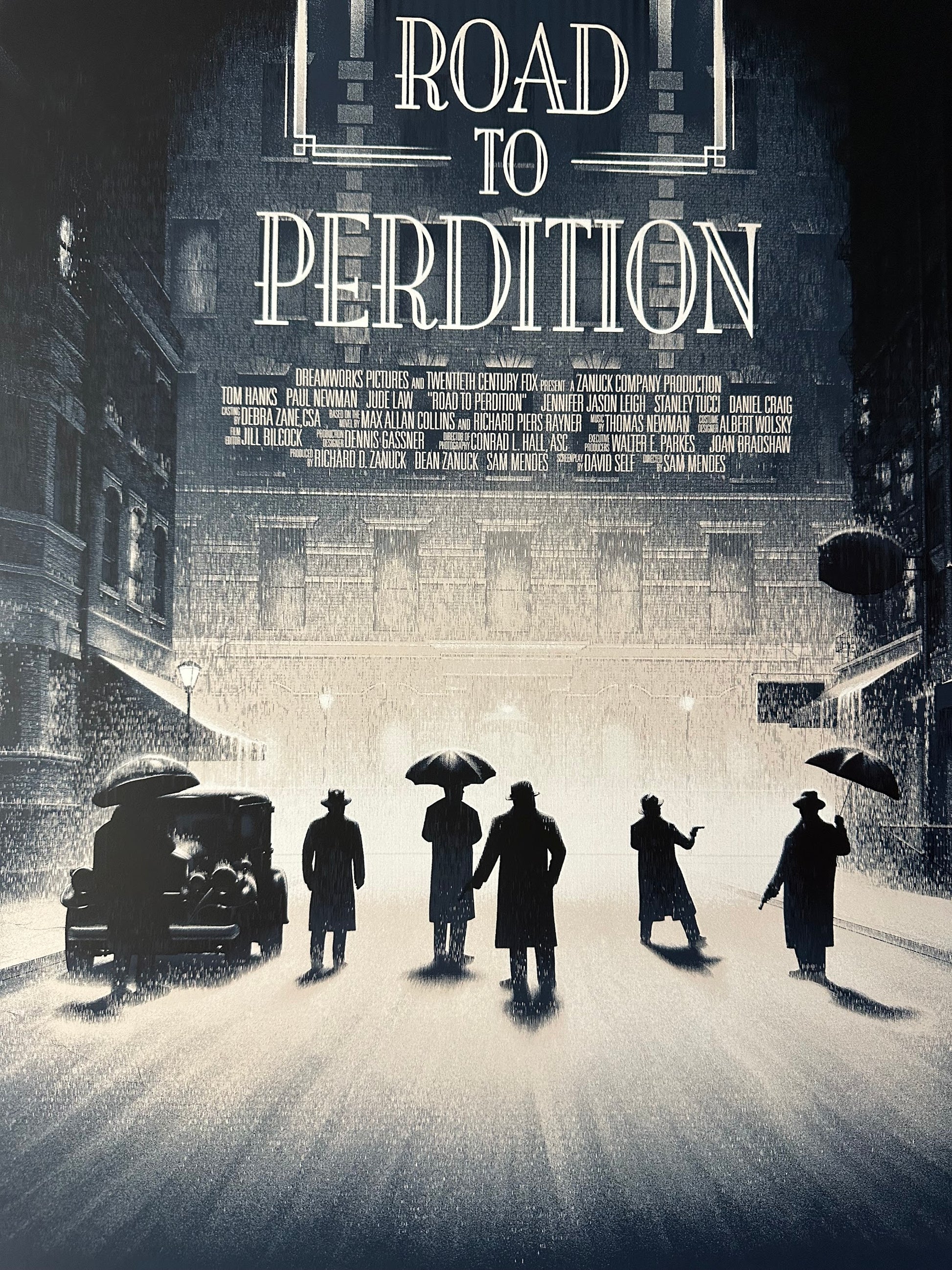 Daniel Castro Maia - Road to Perdition 24x36 movie poster - detail image 4