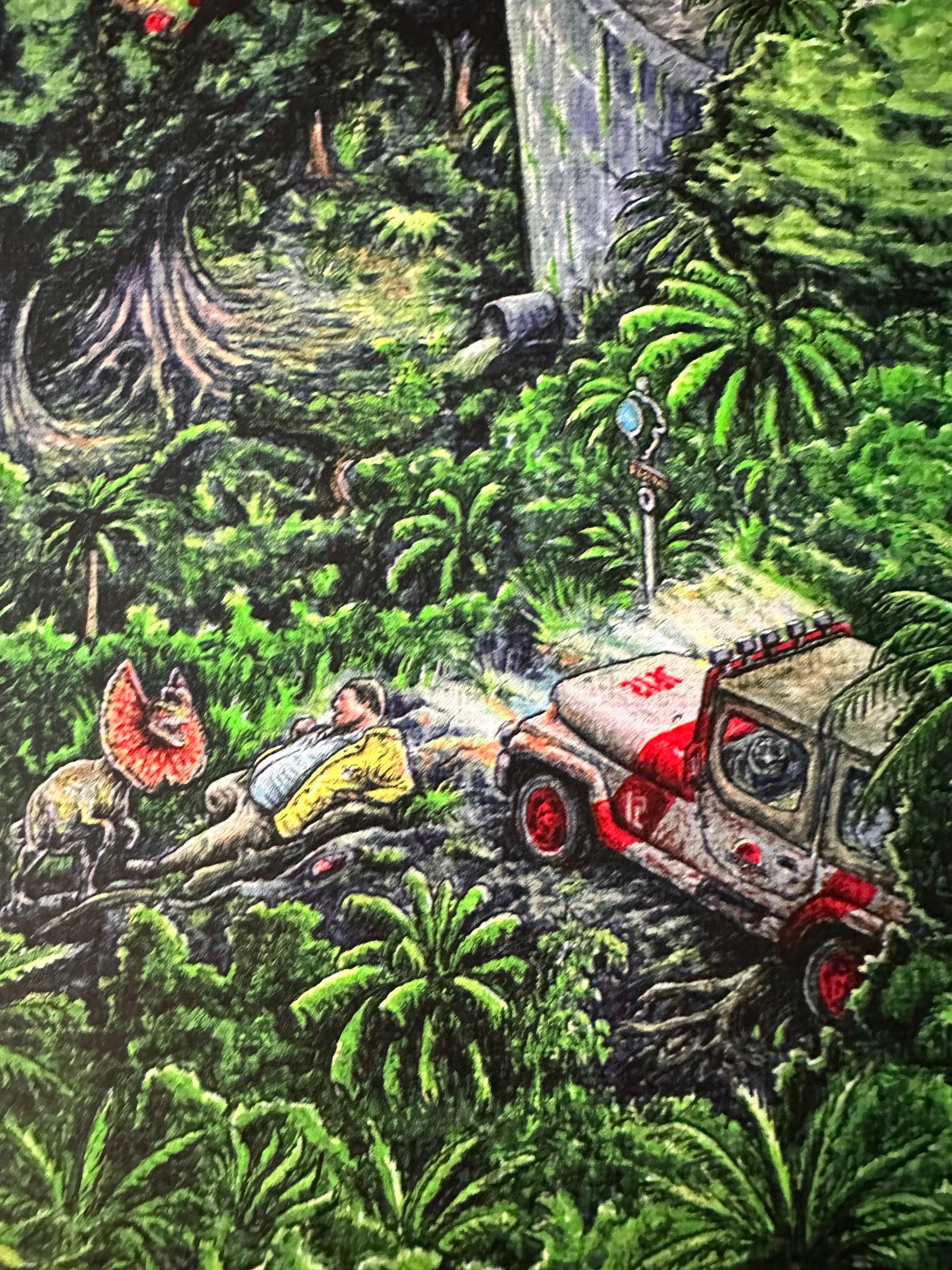 Jeff Murray - Jurassic Park Regular 24x36 movie poster - detail image 7