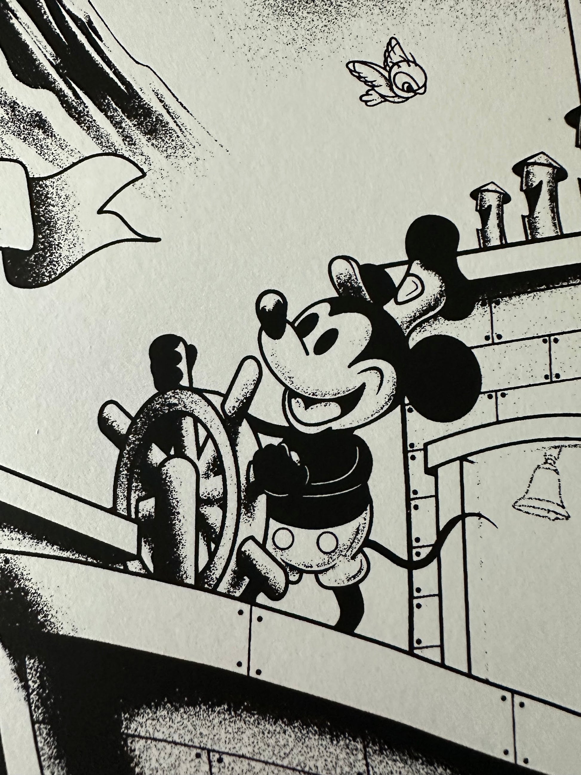 Sam Mayle - Disney Mickey Mouse Steamboat Willie 18x24 movie poster - detail image 7