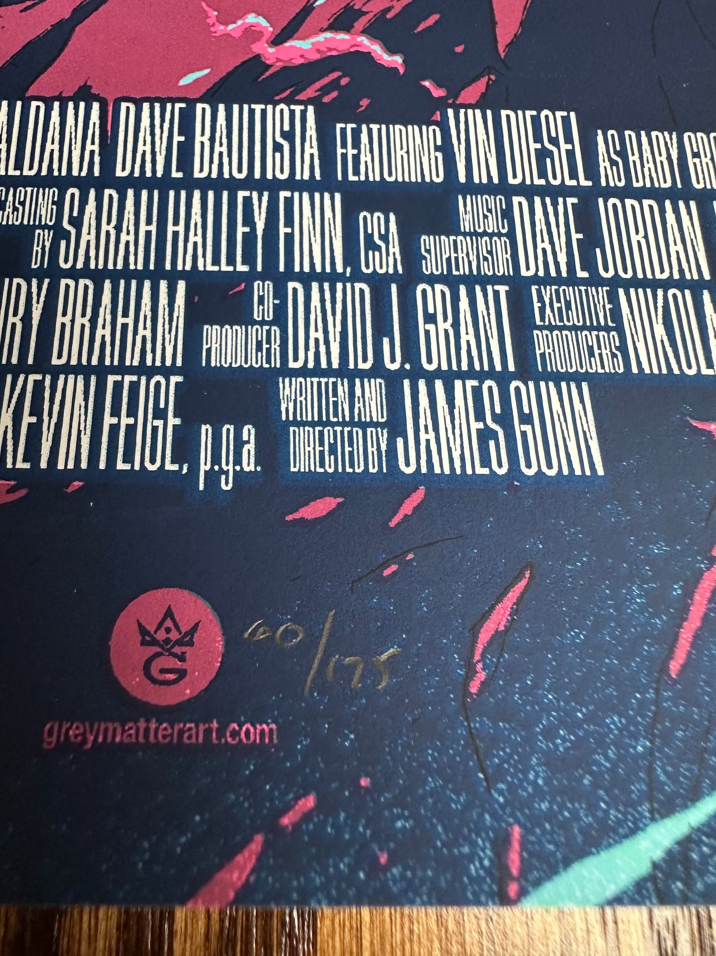 Florey - Guardians of the Galaxy Vol 2 24x36 movie poster - detail image 6