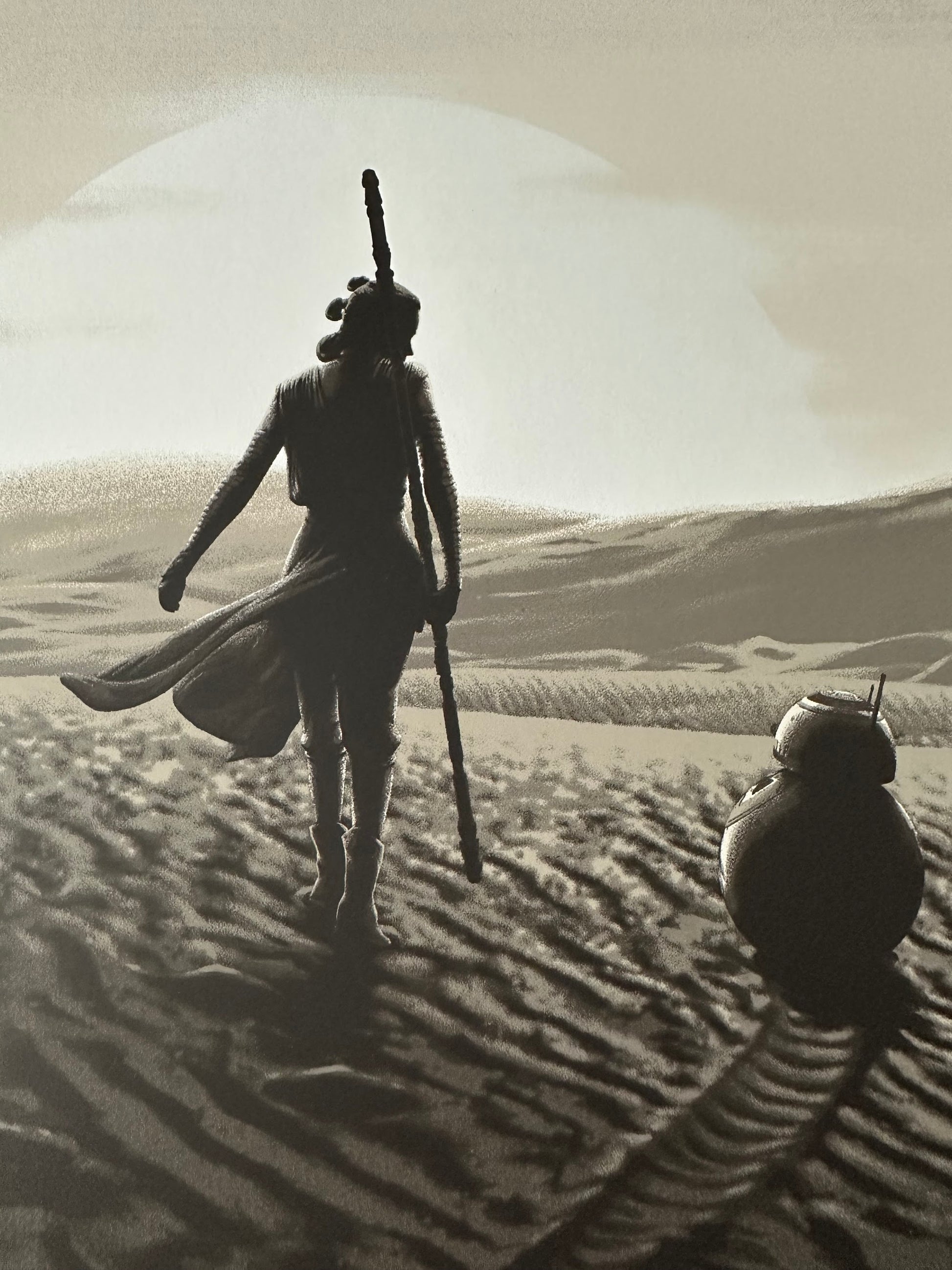 Florey - Star Wars Force Awakens Variant 12x24 movie poster - detail image 2