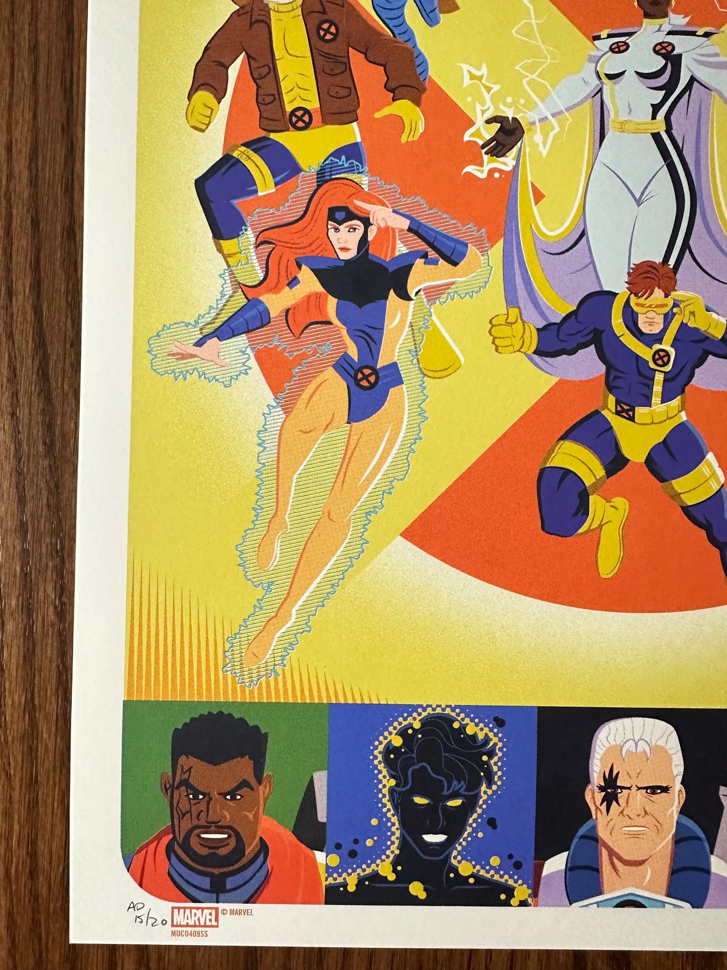 Dave Perillo - X-Men '97 18x24 art print - detail image 4