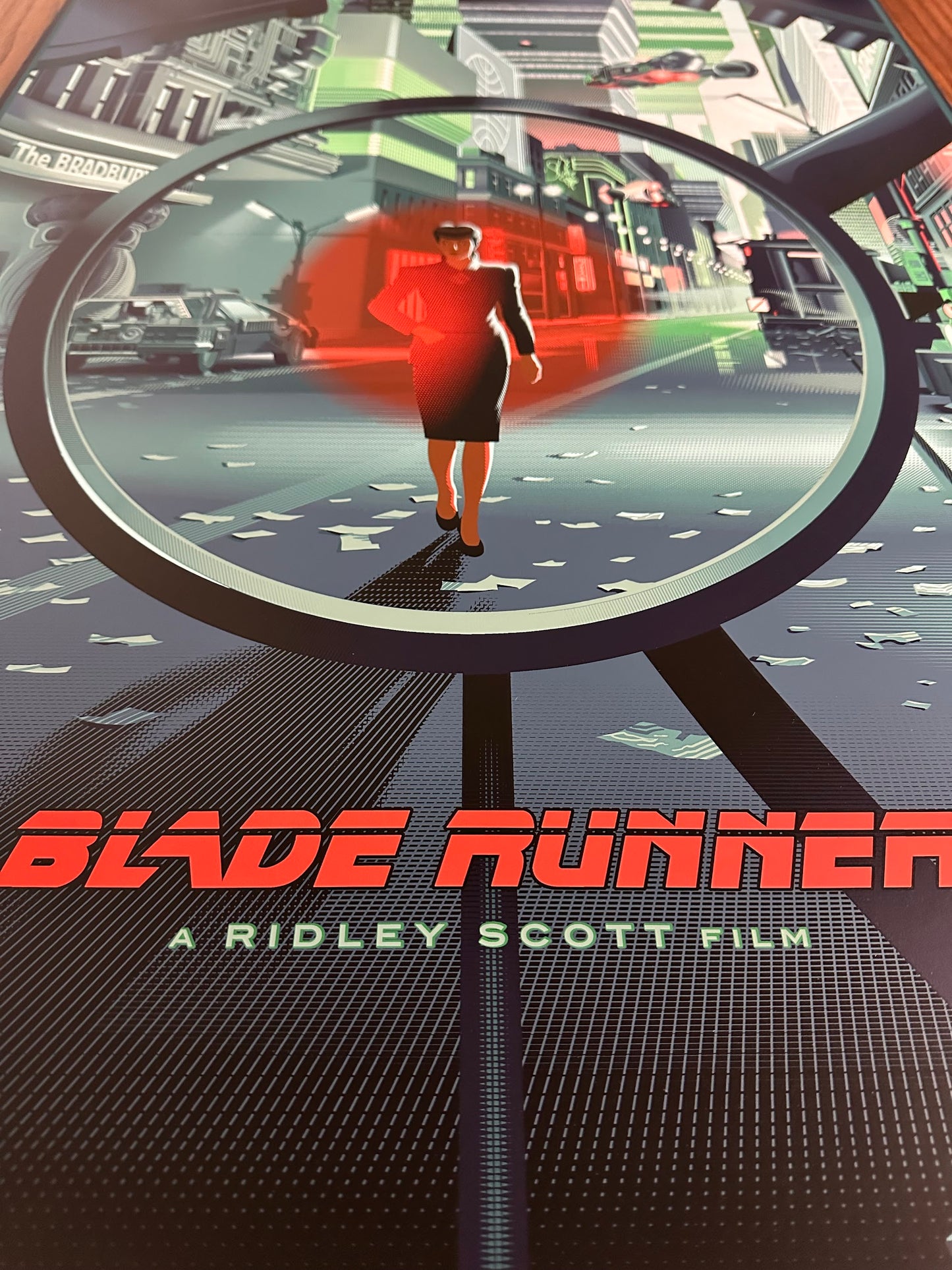 Laurent Durieux - Blade Runner No Expectation Boulevard 24x36 movie poster - detail image 7