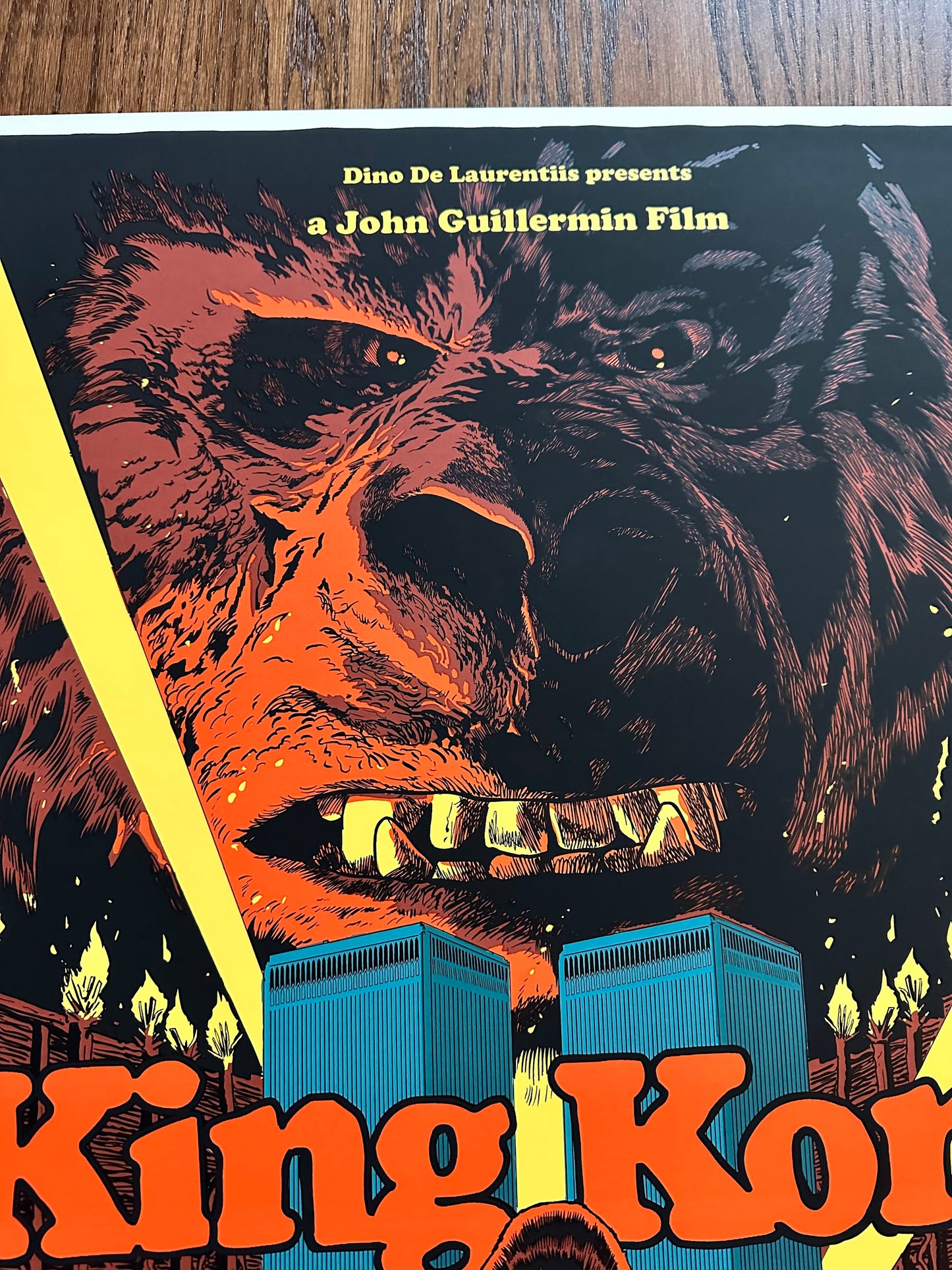 Francesco Francavilla - King Kong 24x36 movie poster - detail image 7