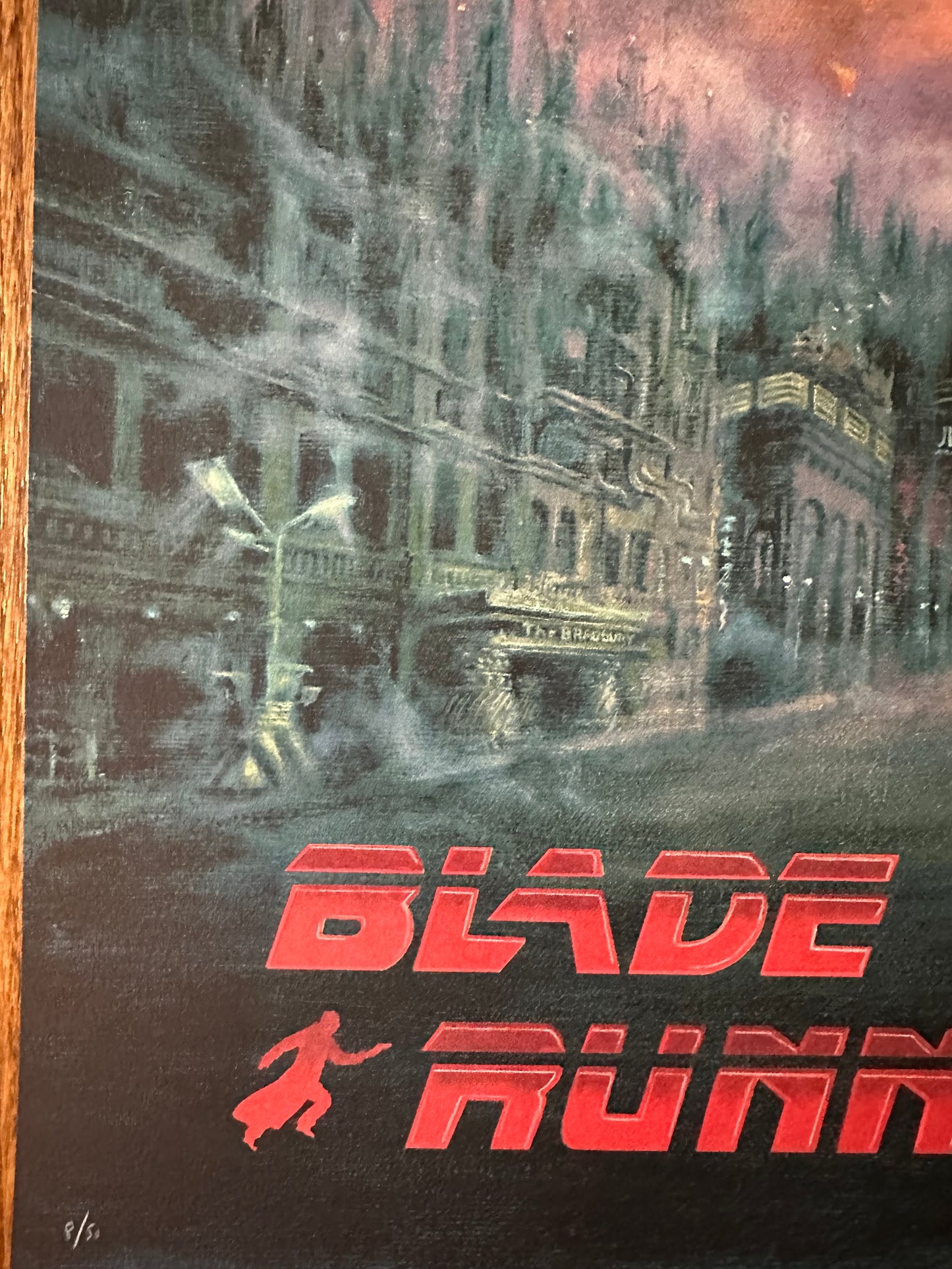Gustavo Barroni - Blade Runner Variant 24x36 movie poster - detail image 8