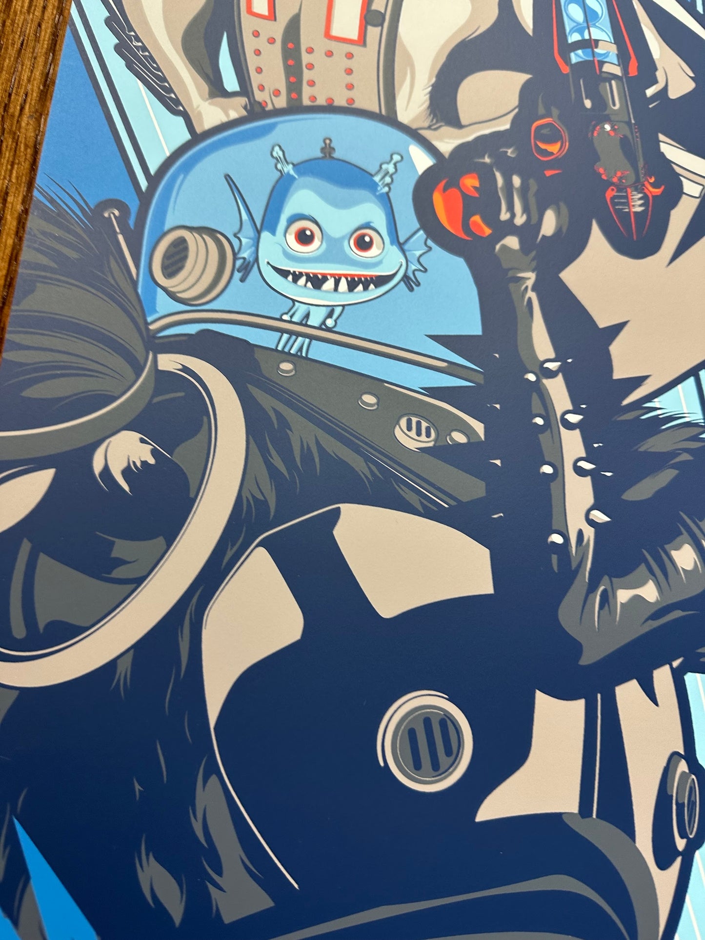 Salvador Anguiano - Megamind 24x36 movie poster - detail image 3