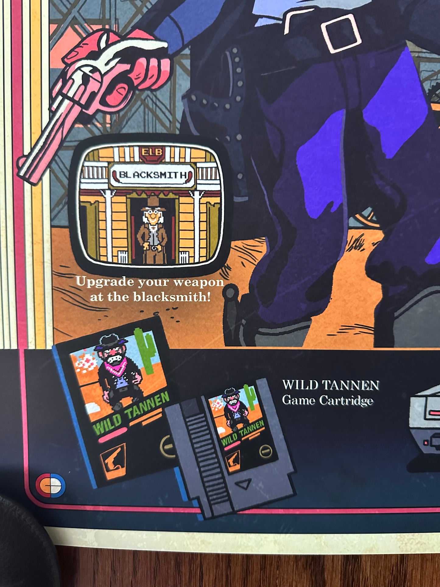 Glen Brogan - BTTF 3 Wild Tannen 16x20 movie poster - detail image 4