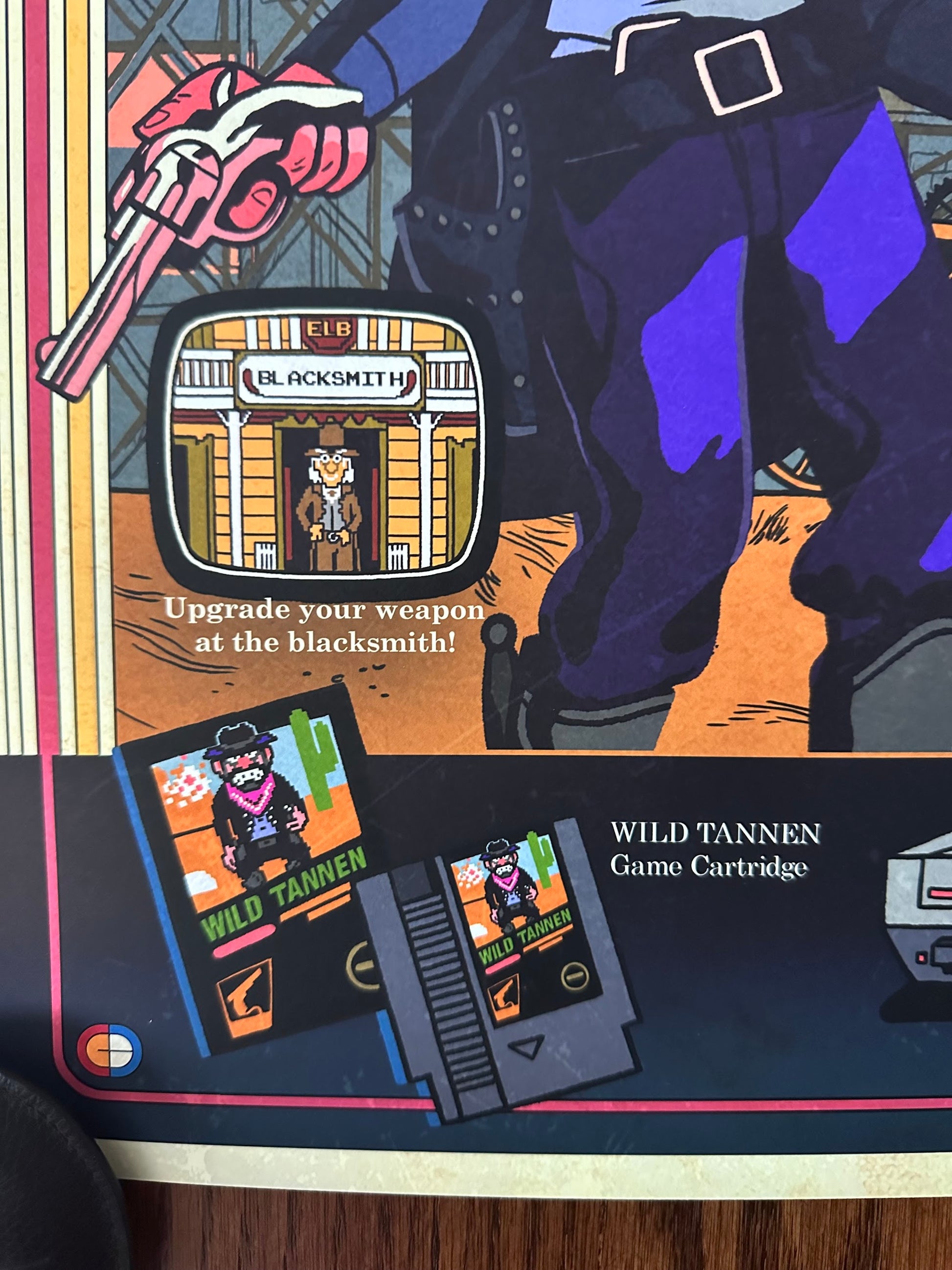 Glen Brogan - BTTF 3 Wild Tannen 16x20 movie poster - detail image 4