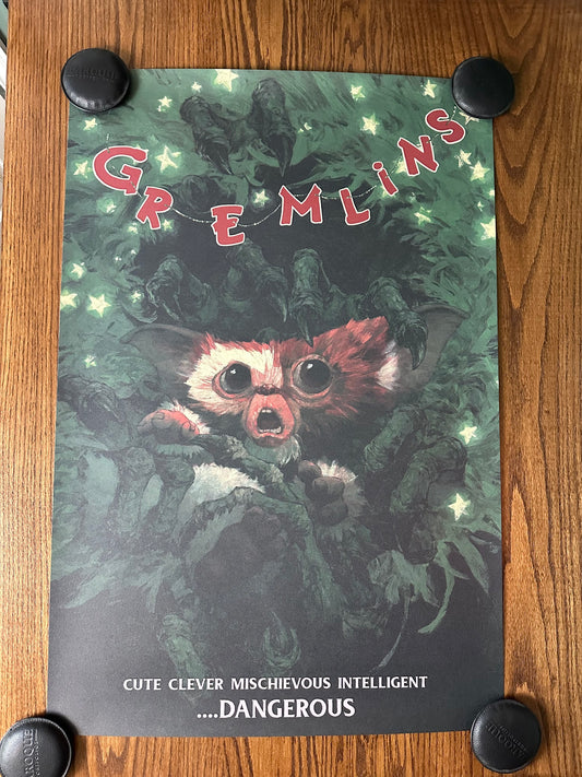 Hans Woody - Gremlins 24x36 movie poster