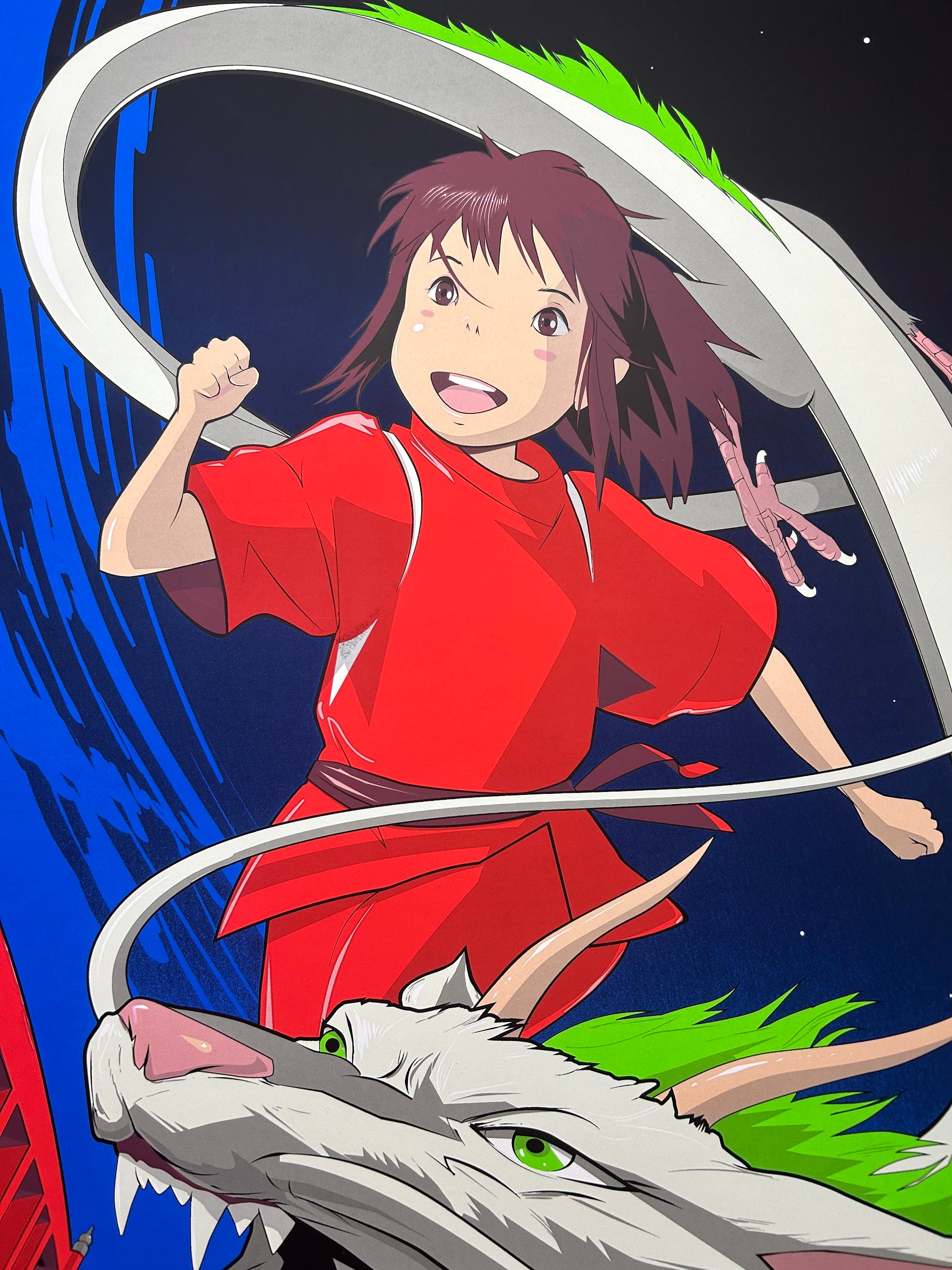 Craig Drake - Spirited Away 24x36 movie poster - detail image 2