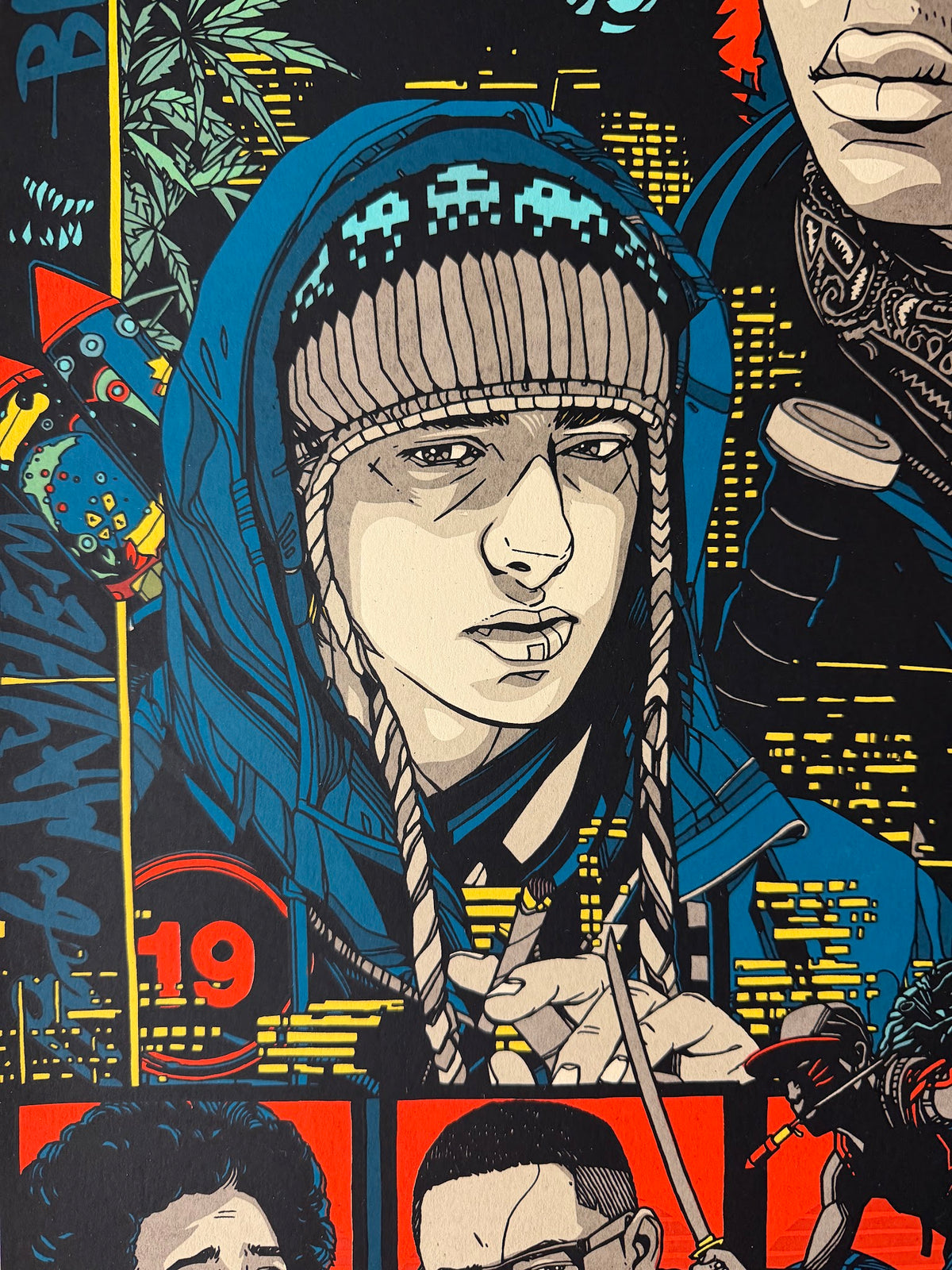 Tyler Stout - Attack the Block - 24x36 - Limited Edition Poster