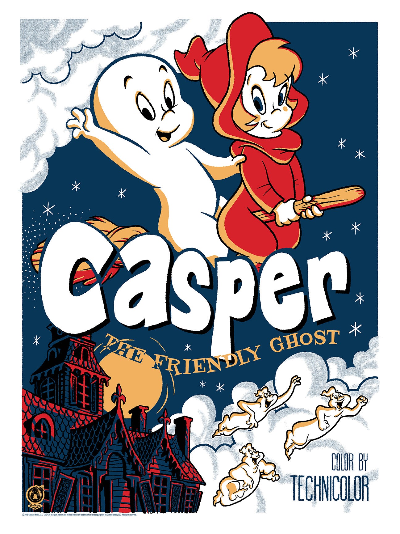 Ian Glaubinger - Casper 18x24 movie poster - detail image 6