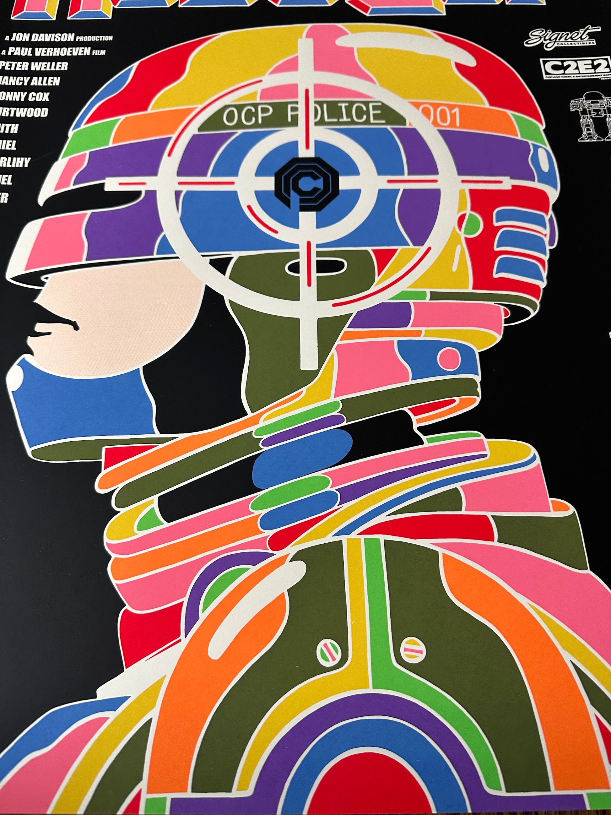 Murugiah - Robocop 18x24 art print - detail image 3